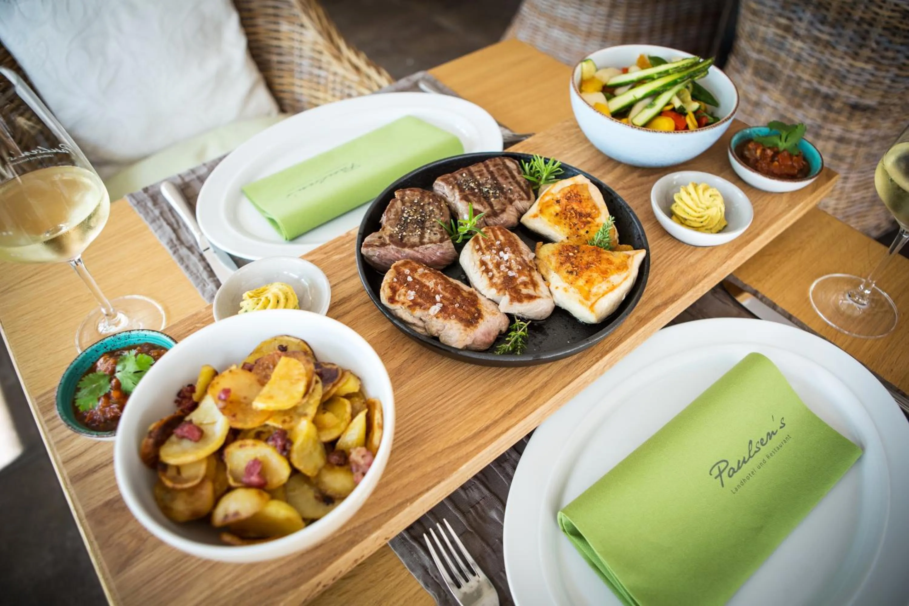 Dinner in Paulsen's Landhotel und Restaurant