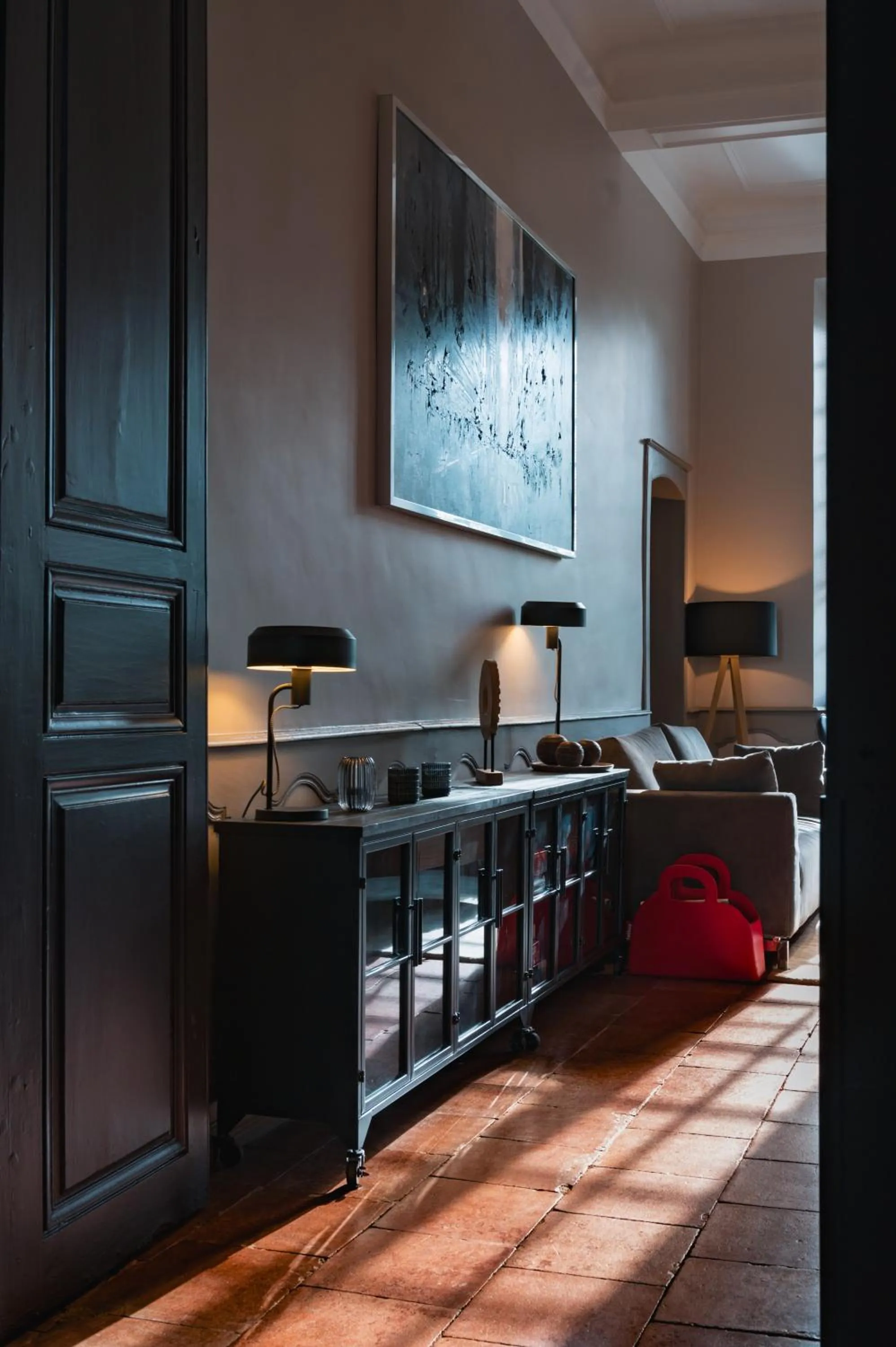 Lounge or bar, Bed in Le Monastère de Saint Mont Hôtel & Spa