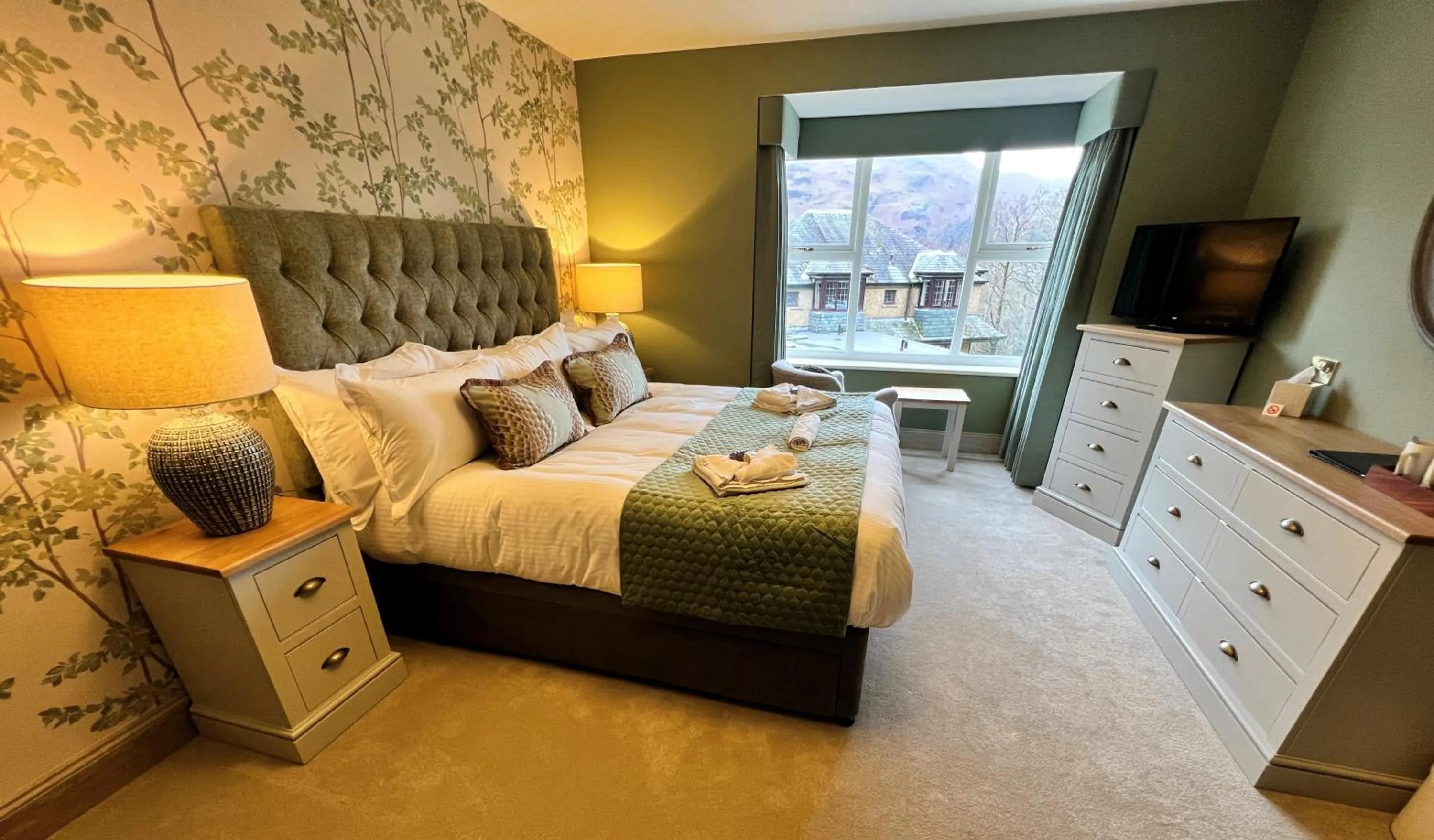 Bed in The Mary Mount Hotel