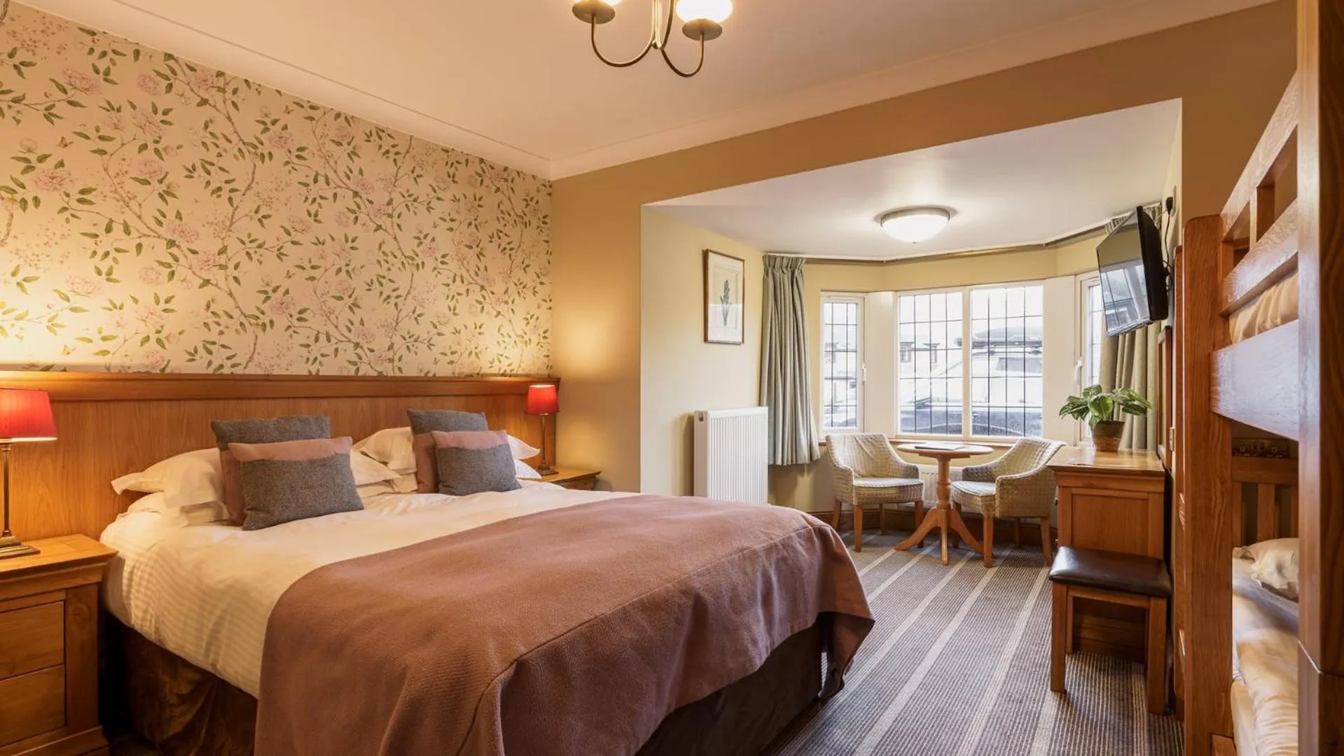 Bed in The Mary Mount Hotel