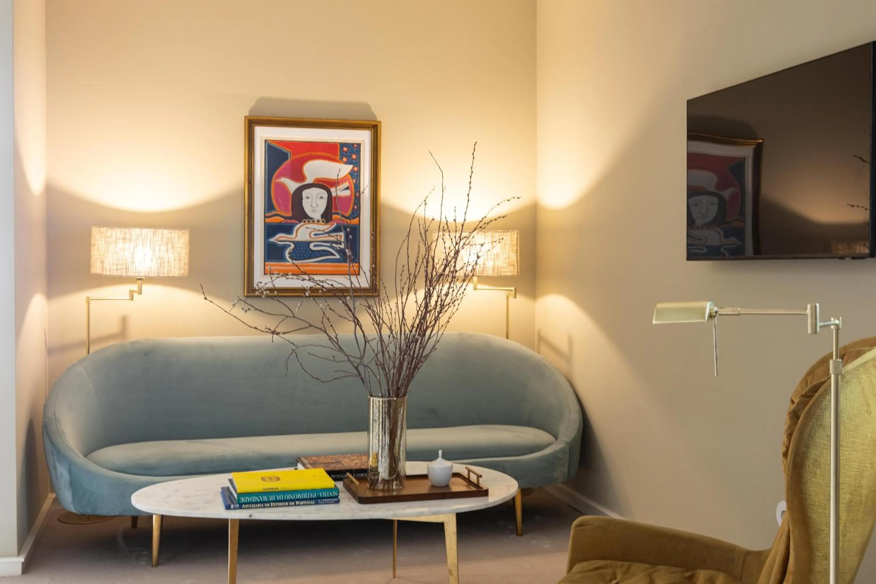 Decorative detail in Dear Lisbon - Valmor Palace