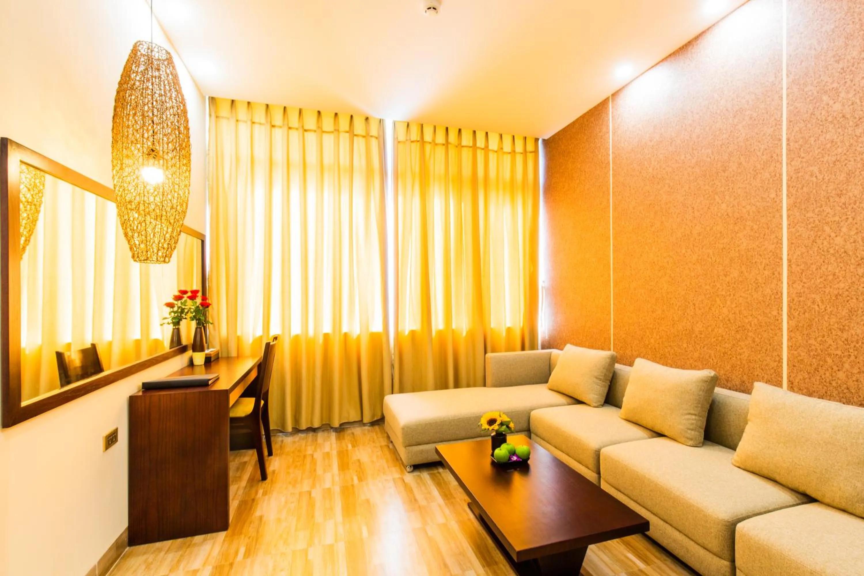 Living room in Hamya Hotsprings and Resort