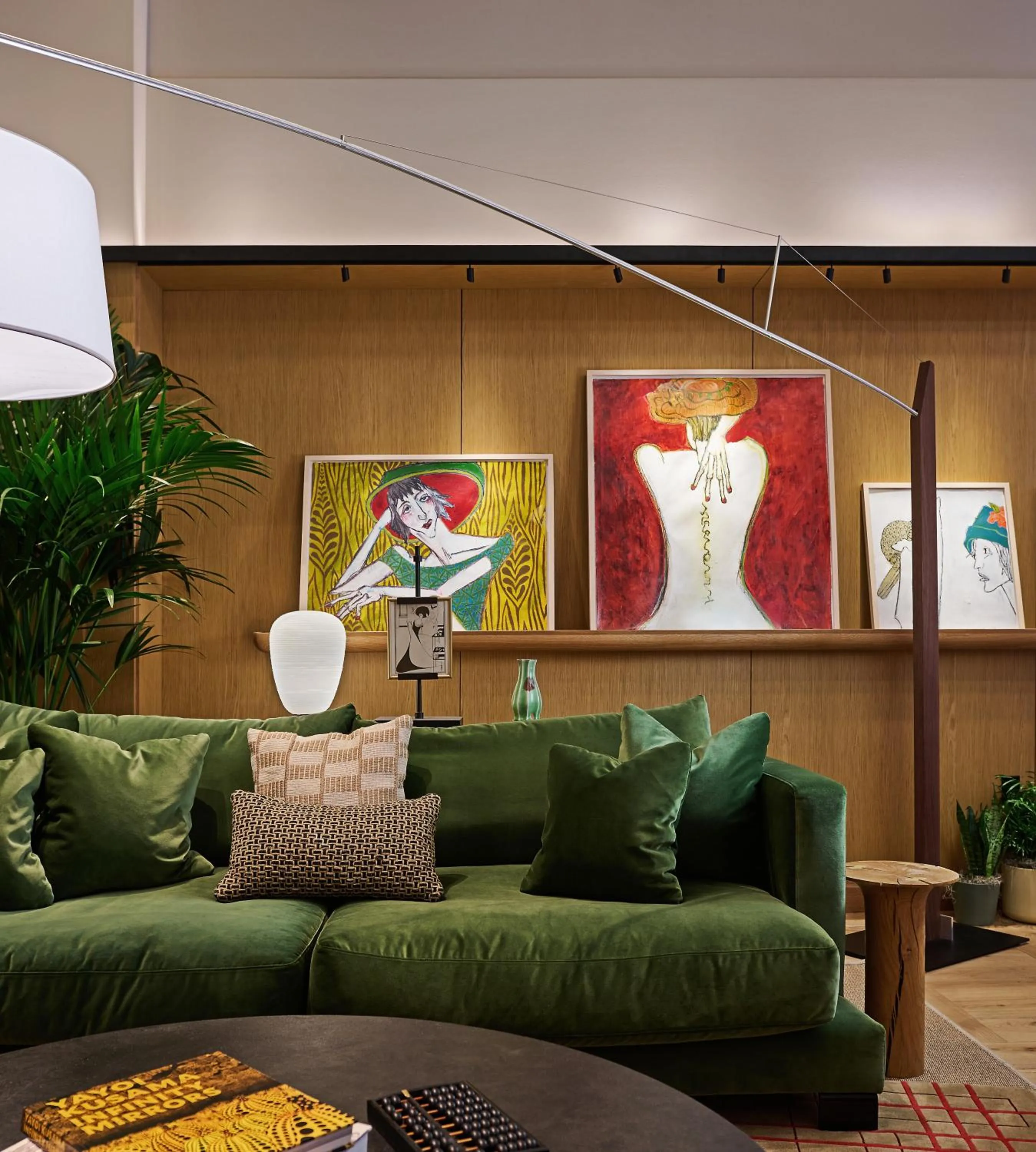 Living room in L7 Chicago by LOTTE