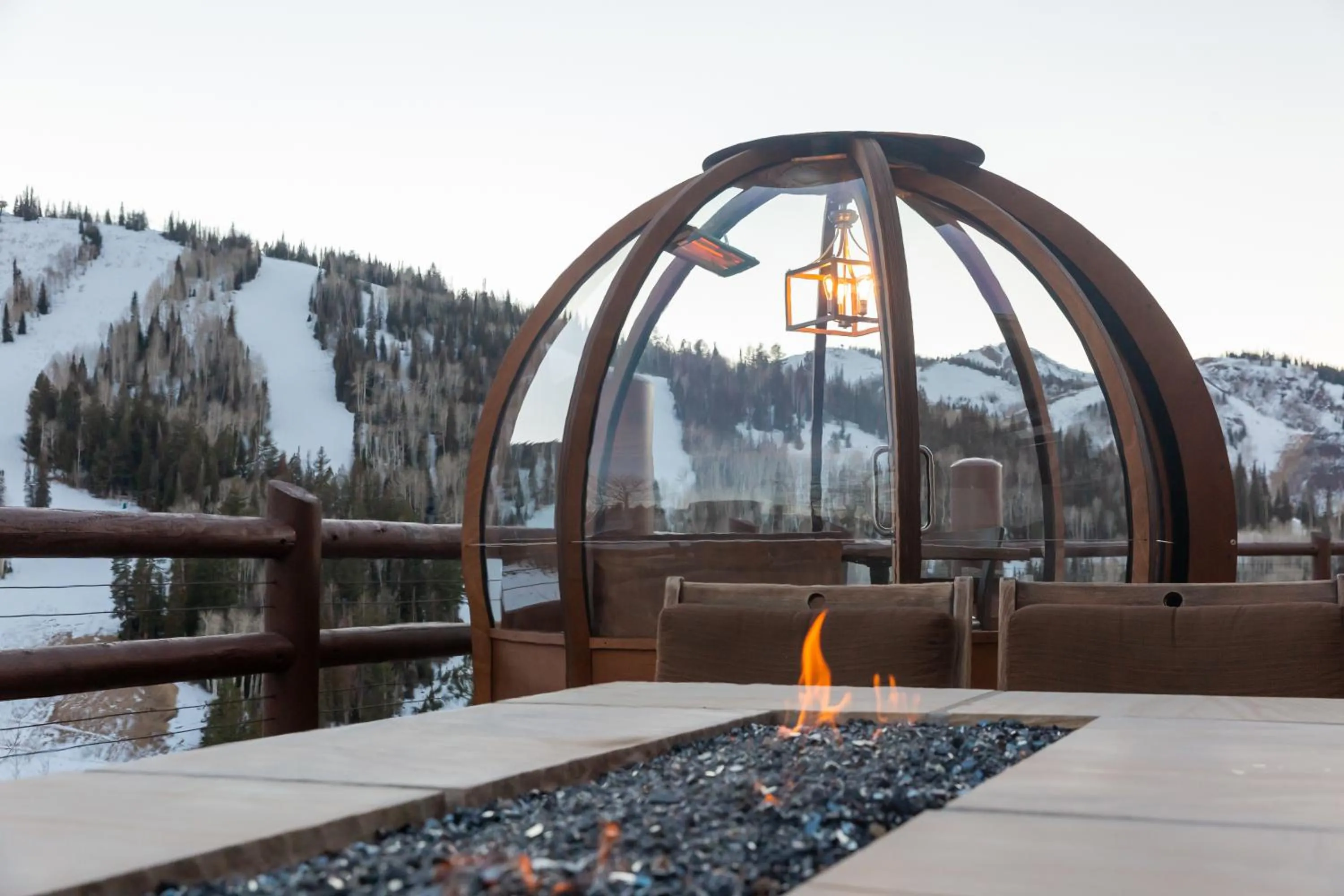 Mountain view in Stein Eriksen Lodge Deer Valley