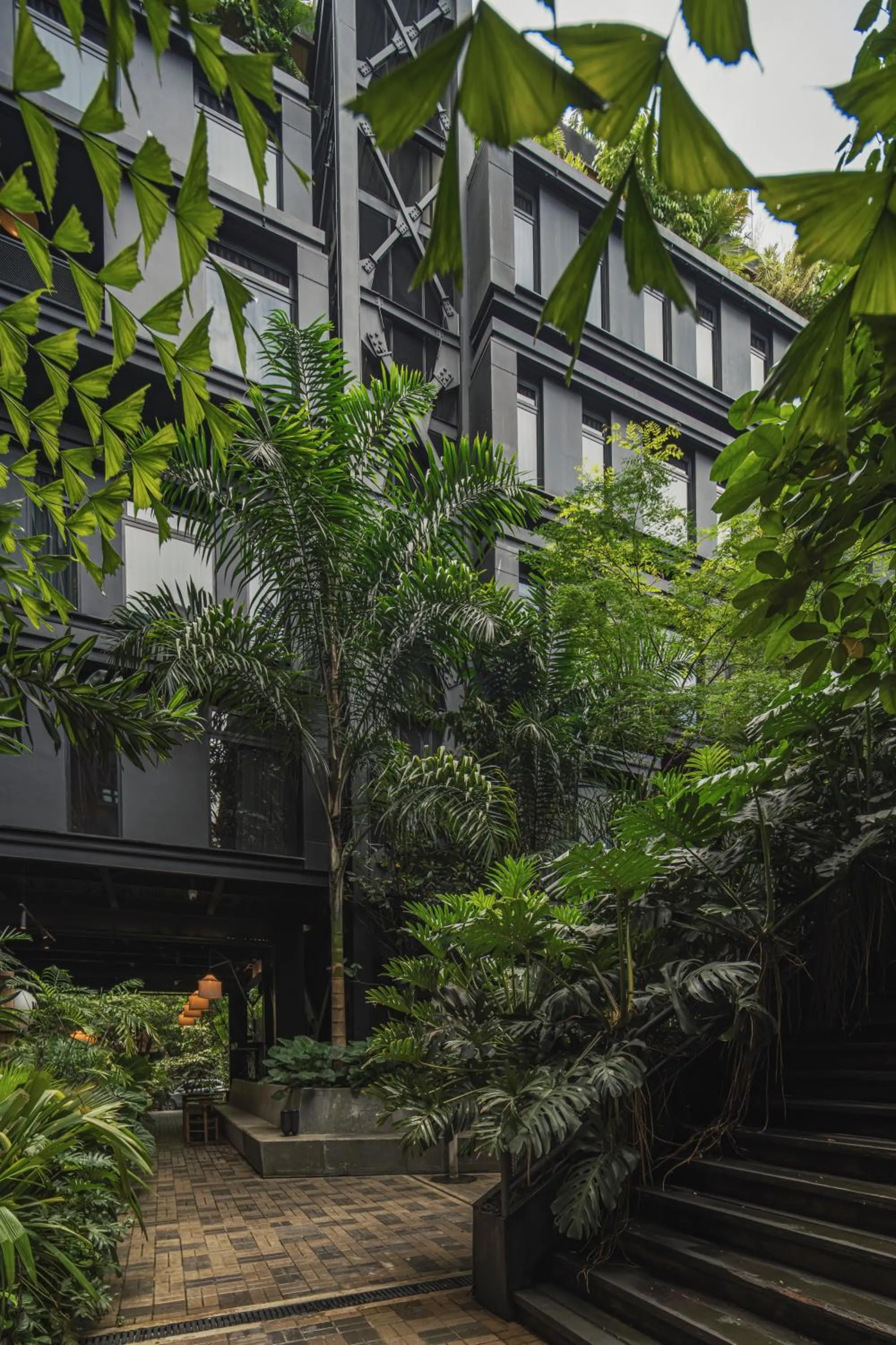 Property building in The Click Clack Hotel Medellín