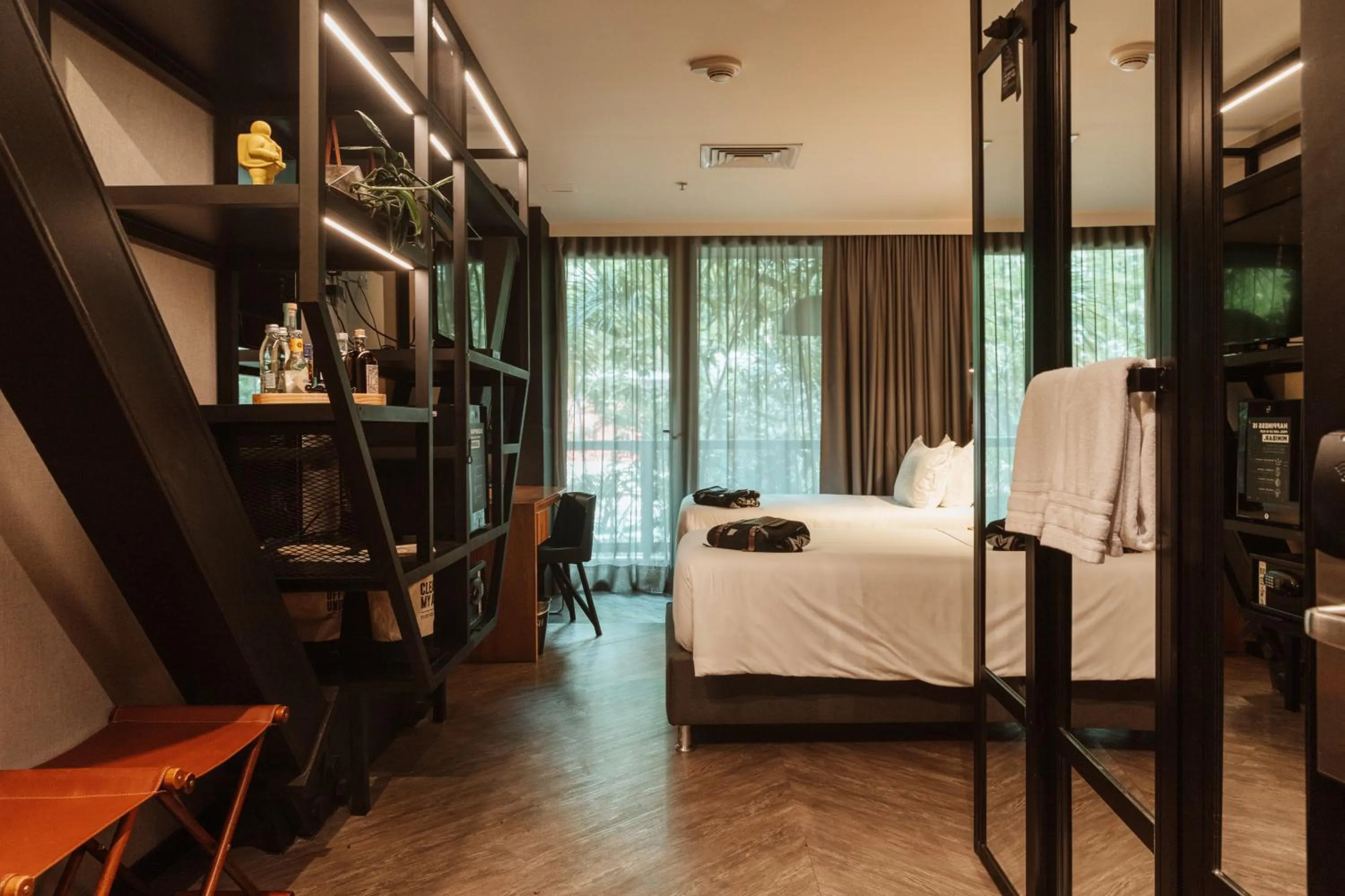 Bedroom, Bed in The Click Clack Hotel Medellín