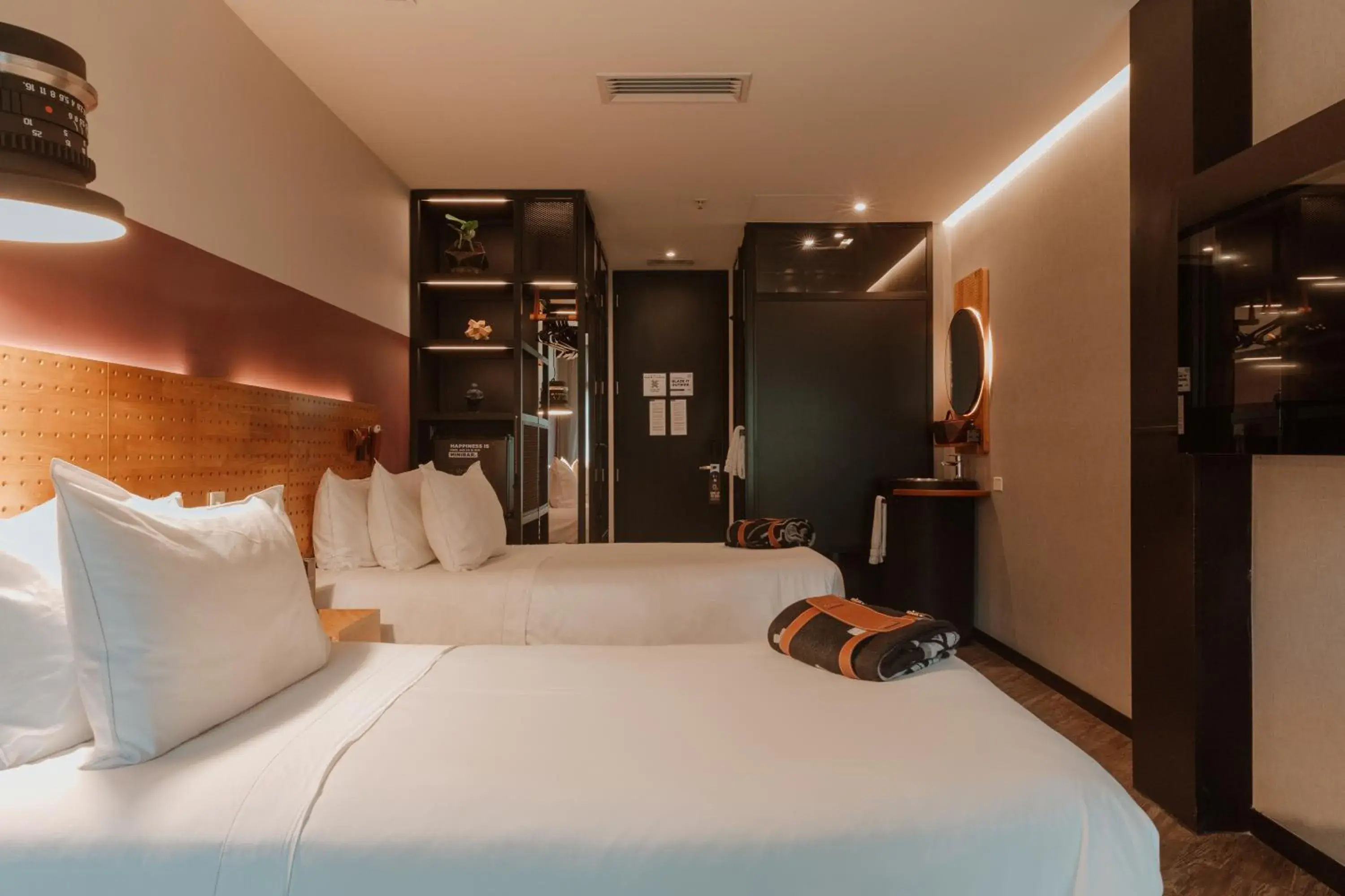 Standard Twin Room in The Click Clack Hotel Medellín Standard Twin Room in The Click Clack Hotel Medellín