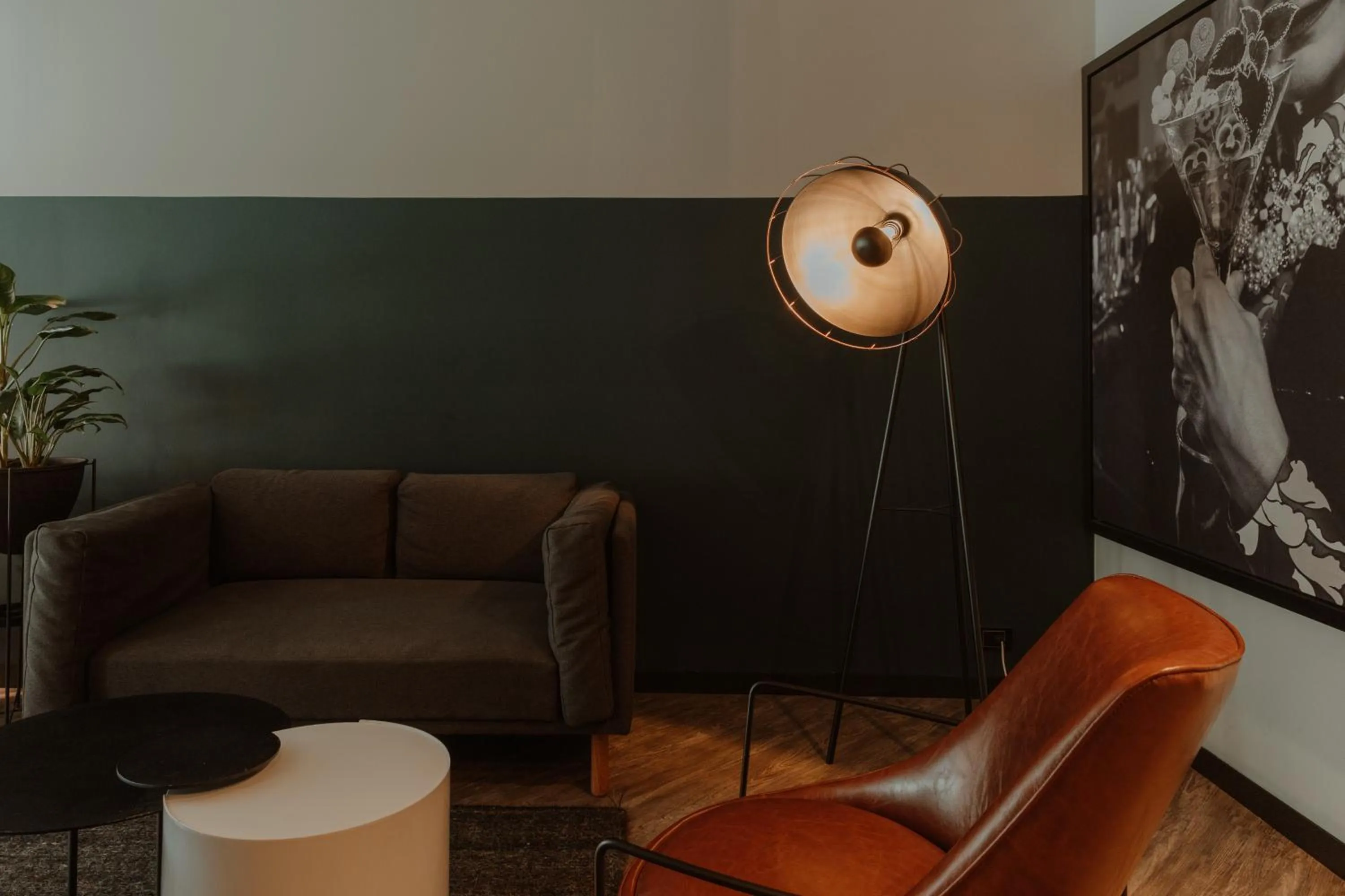 Living room in The Click Clack Hotel Medellín