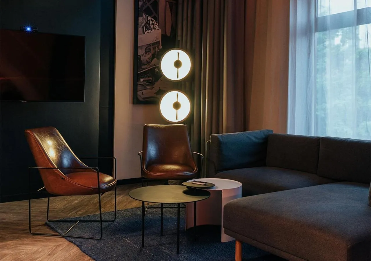 Living room in The Click Clack Hotel Medellín