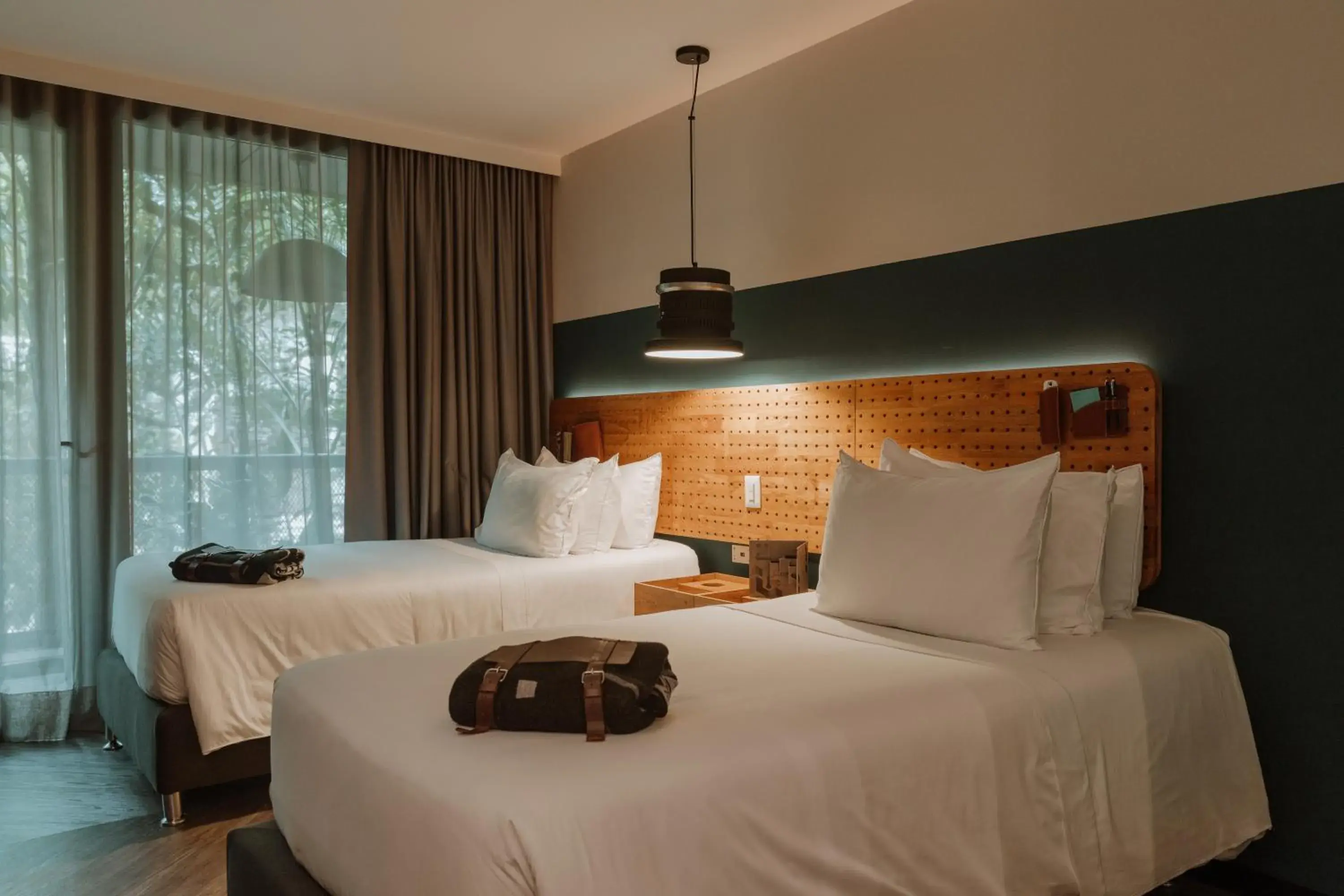 Superior Twin Room in The Click Clack Hotel Medellín Superior Twin Room in The Click Clack Hotel Medellín