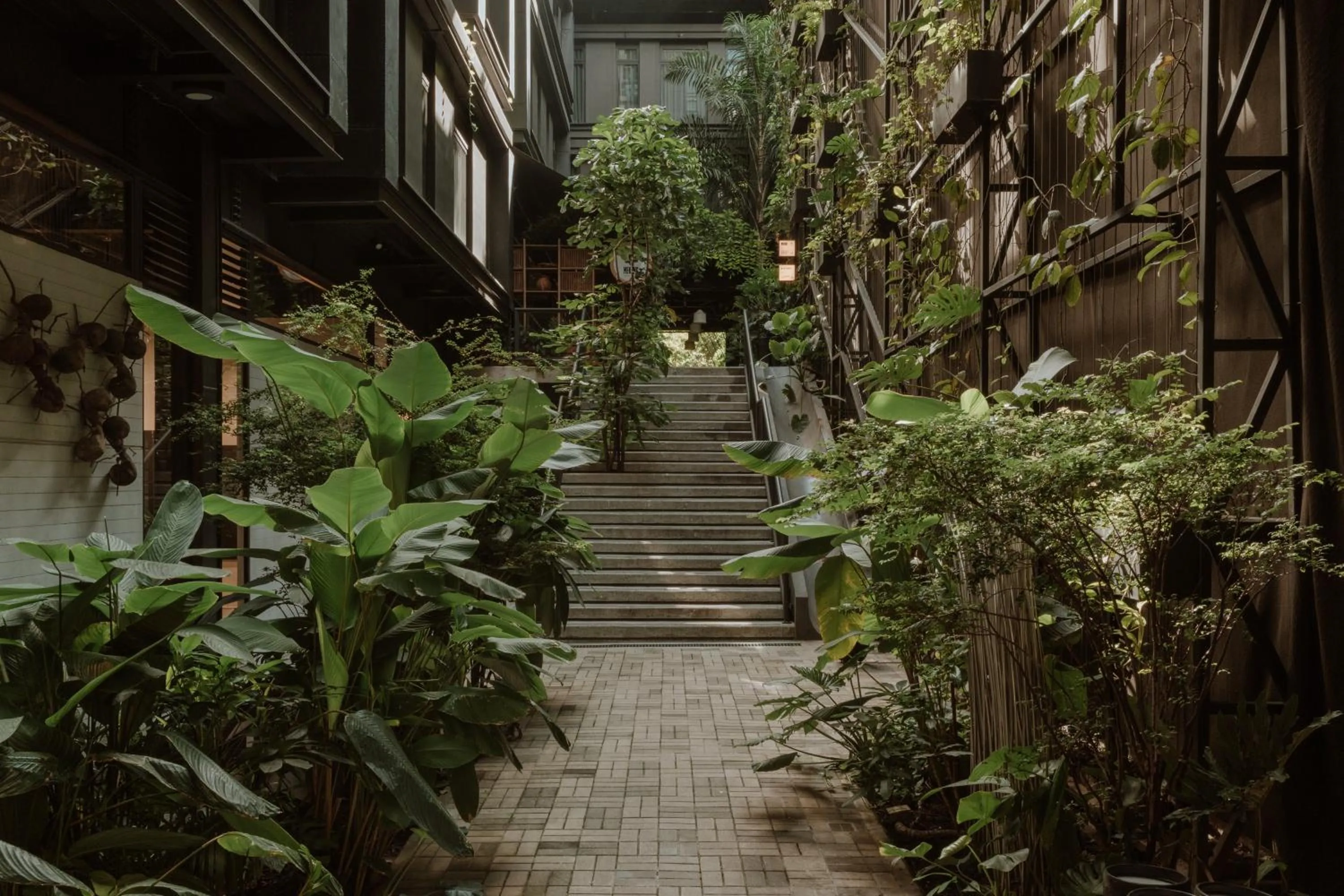 Property building in The Click Clack Hotel Medellín