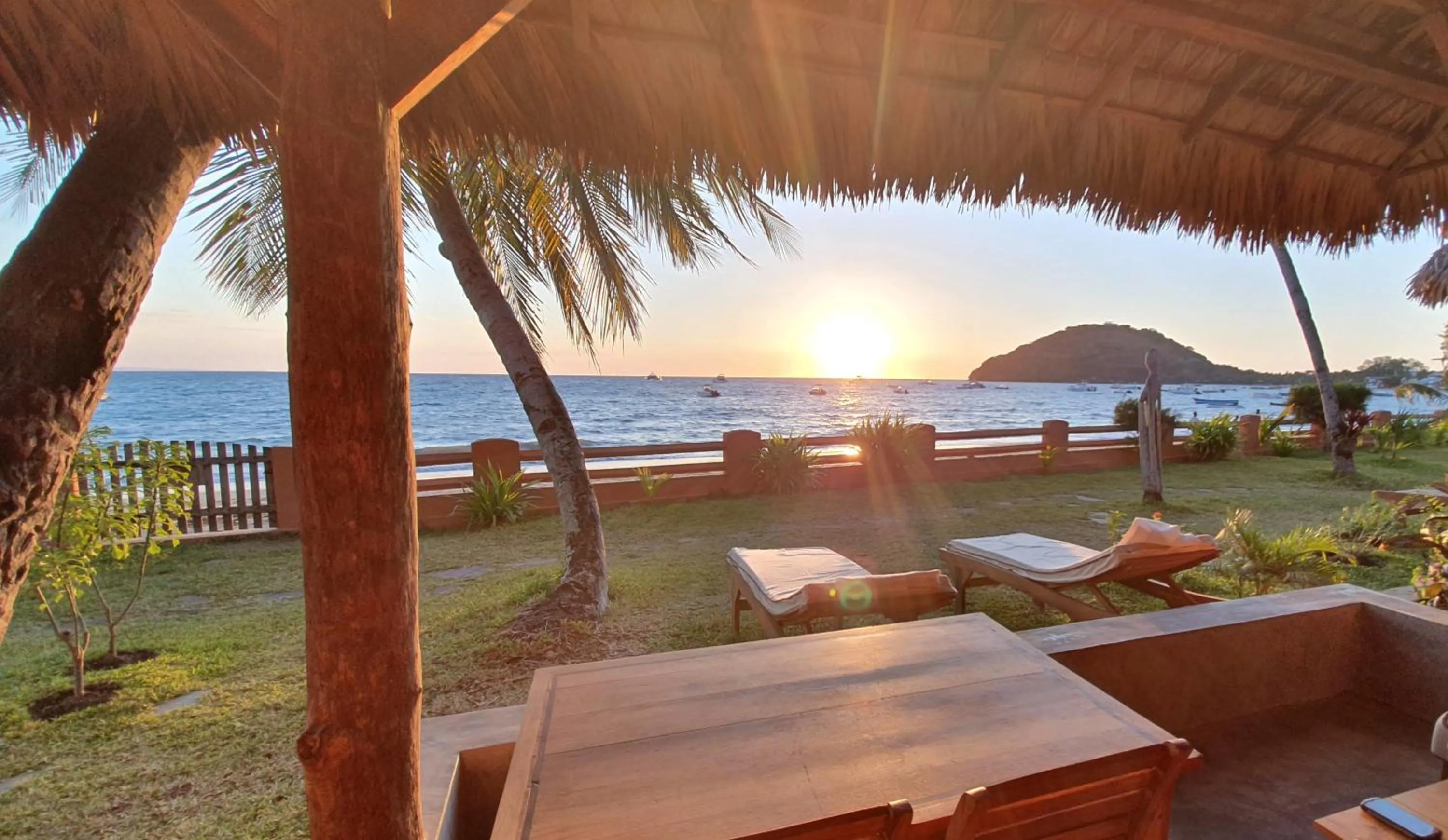 Patio in Le TRANSAT LODGE