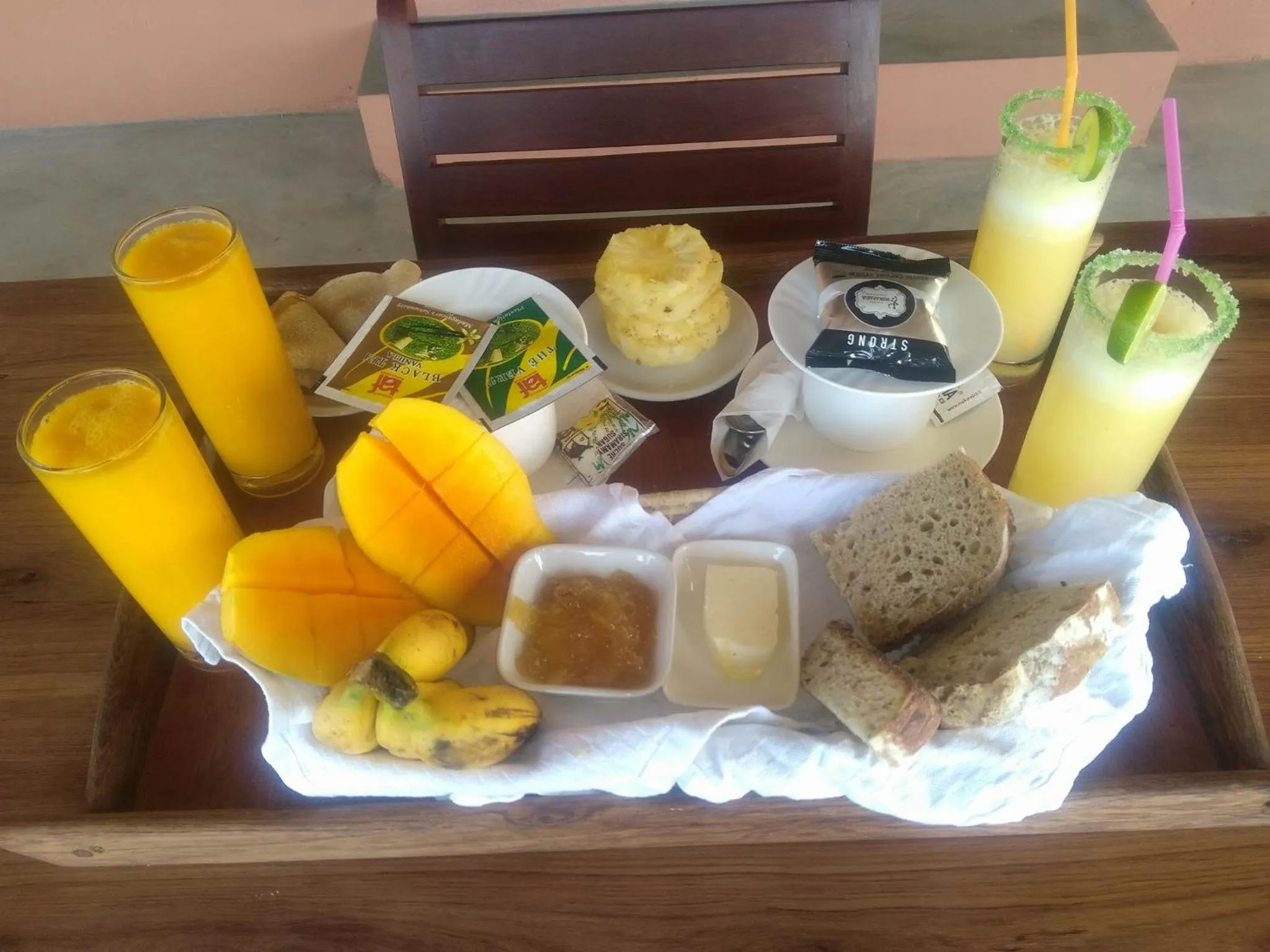 Breakfast in Le TRANSAT LODGE