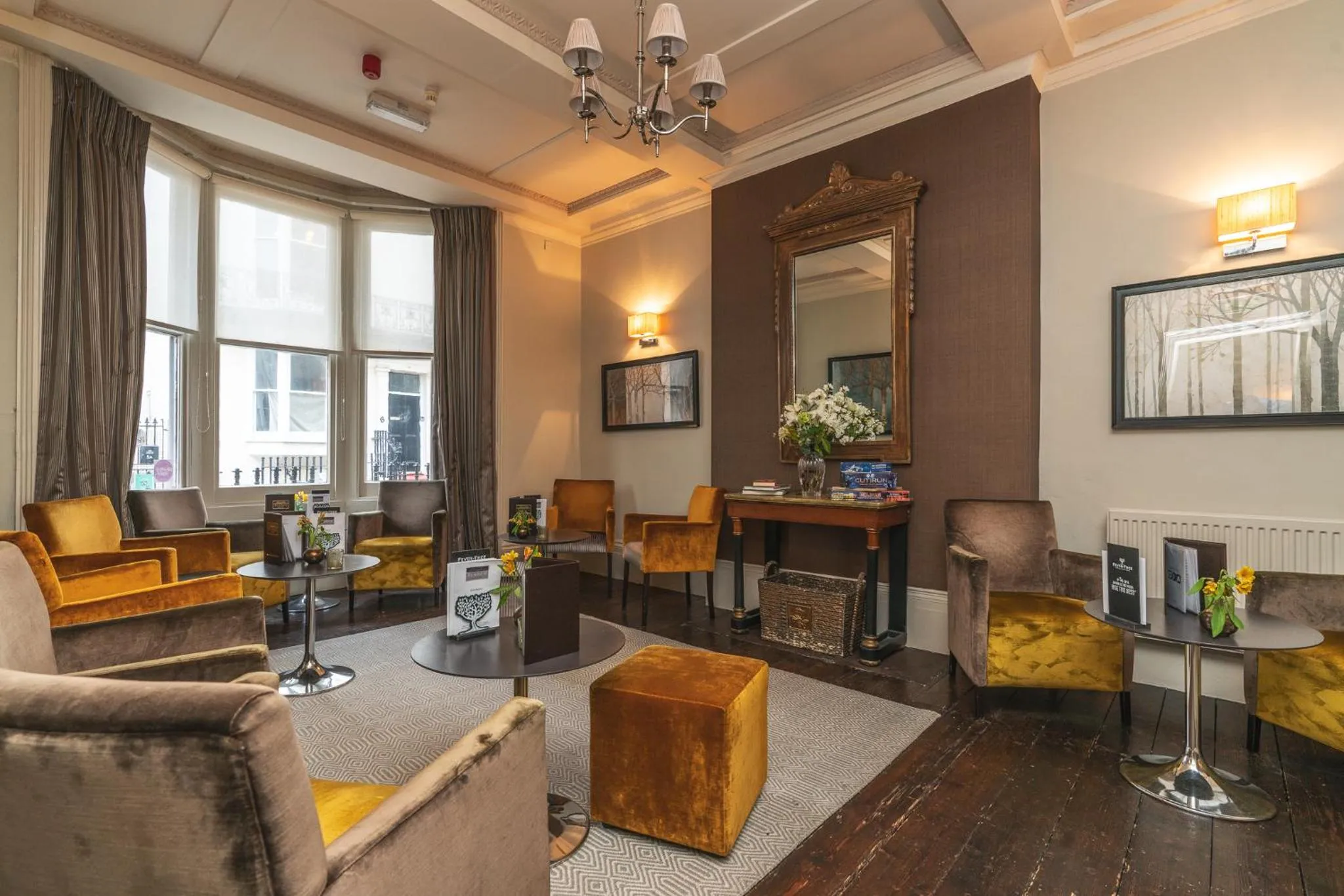 Living room in Blanch House