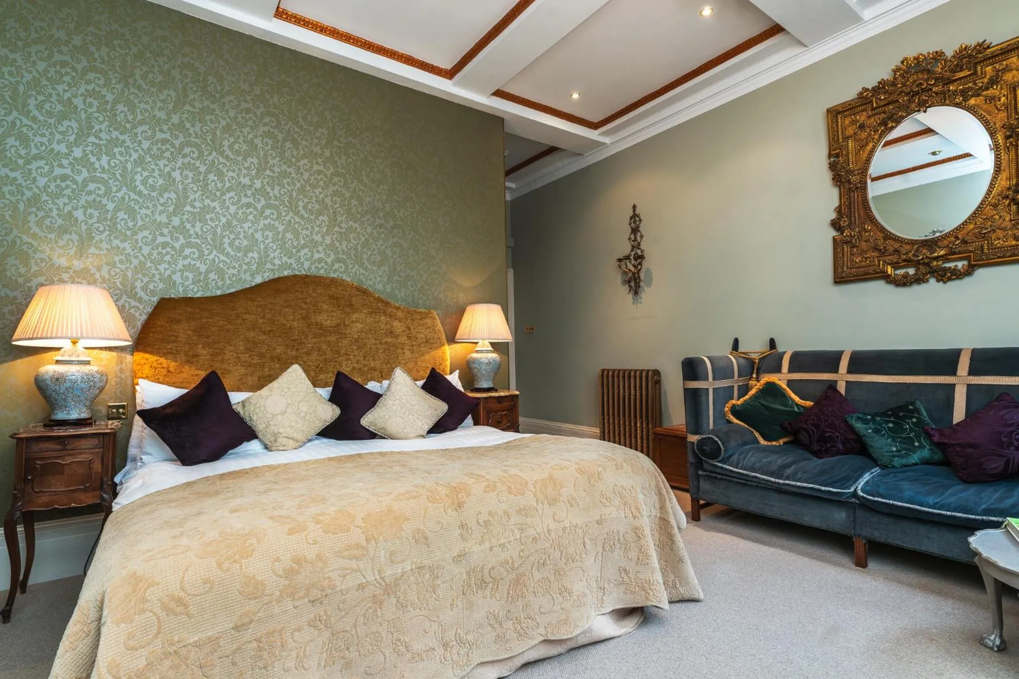 Bedroom, Bed in Blanch House