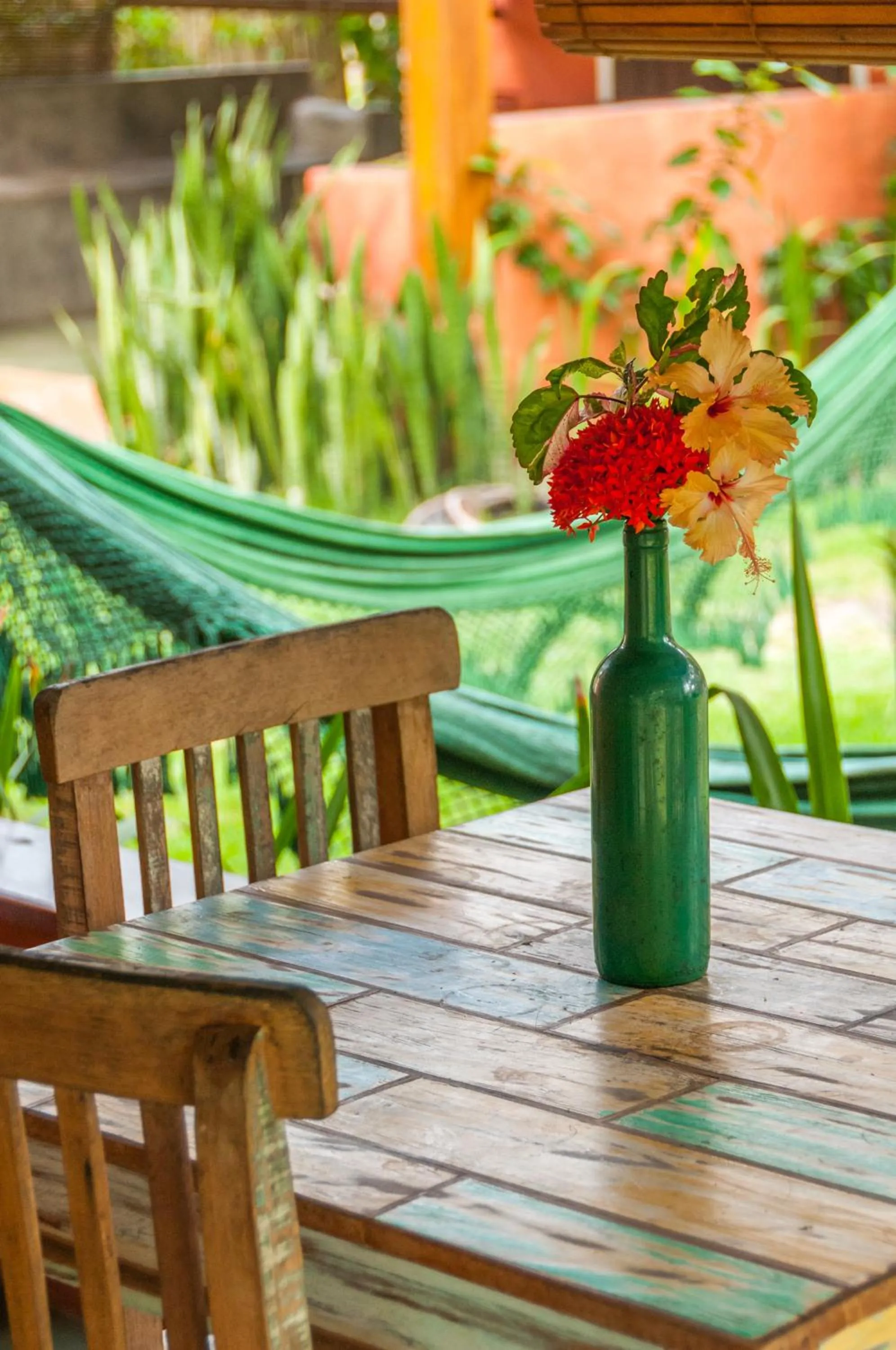 Patio in Pousada Caraiva Guest House