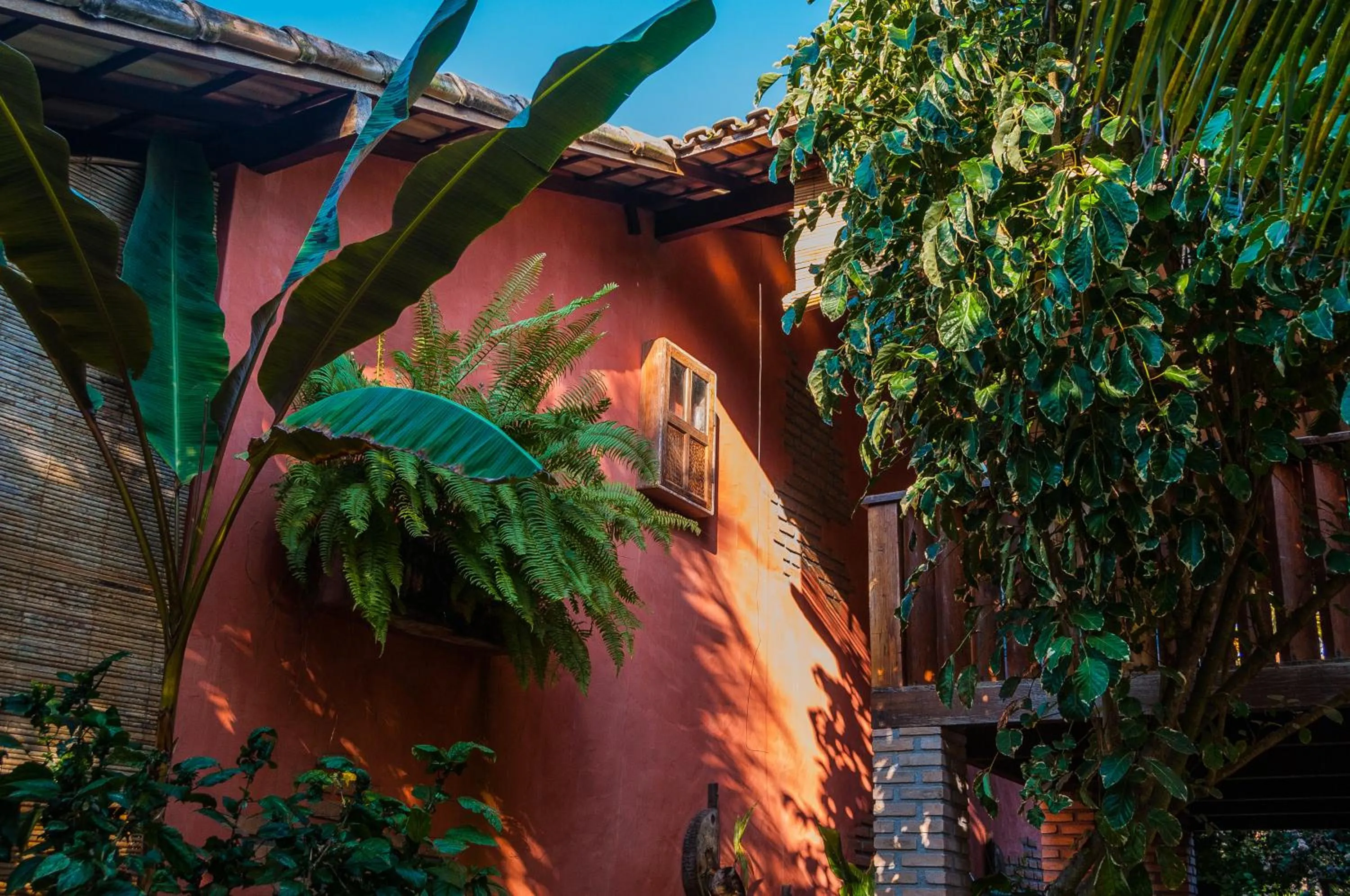 Decorative detail in Pousada Caraiva Guest House