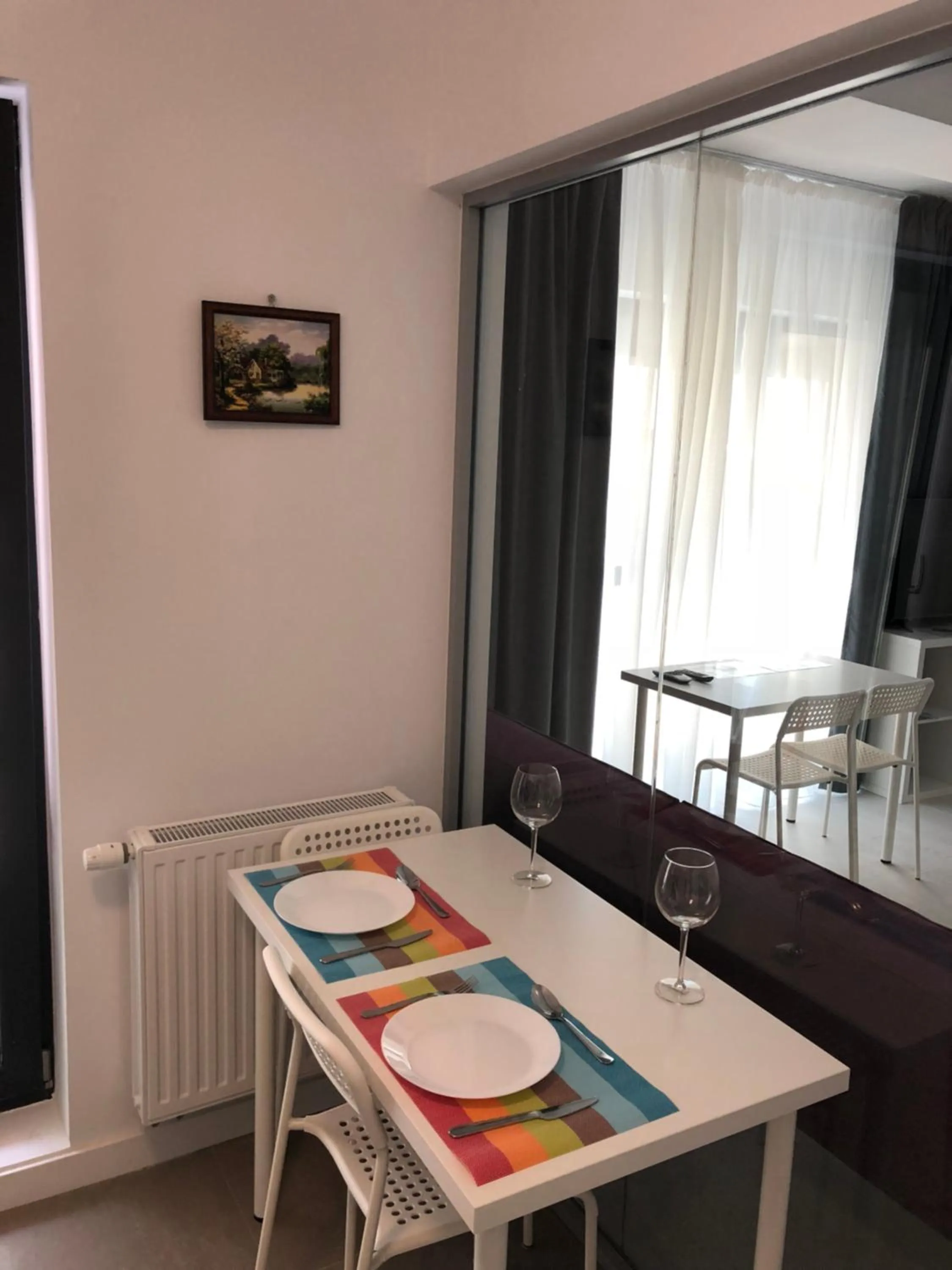 Dining area in 21 Residence Apartments