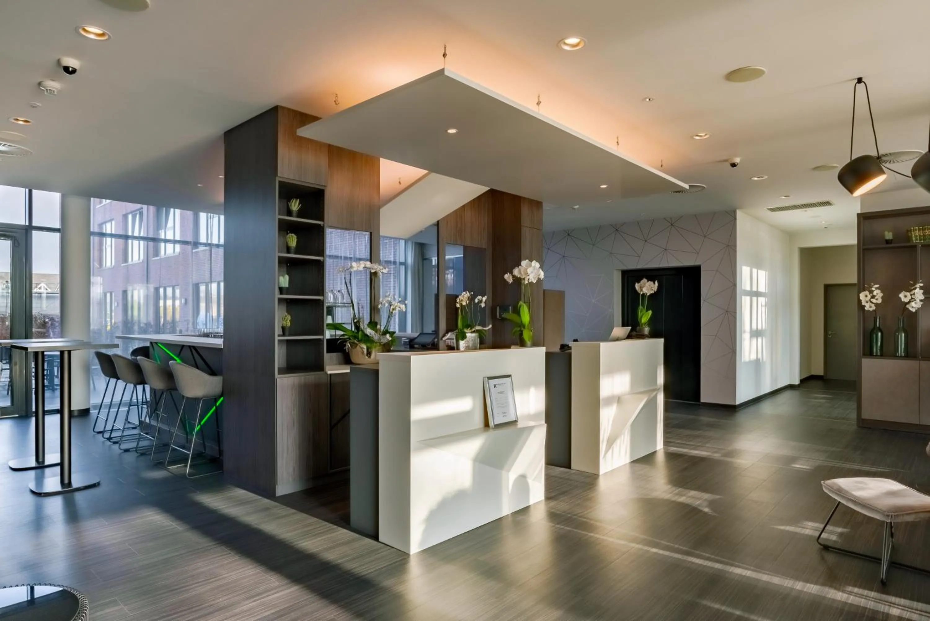 Lobby or reception in elaya hotel kevelaer