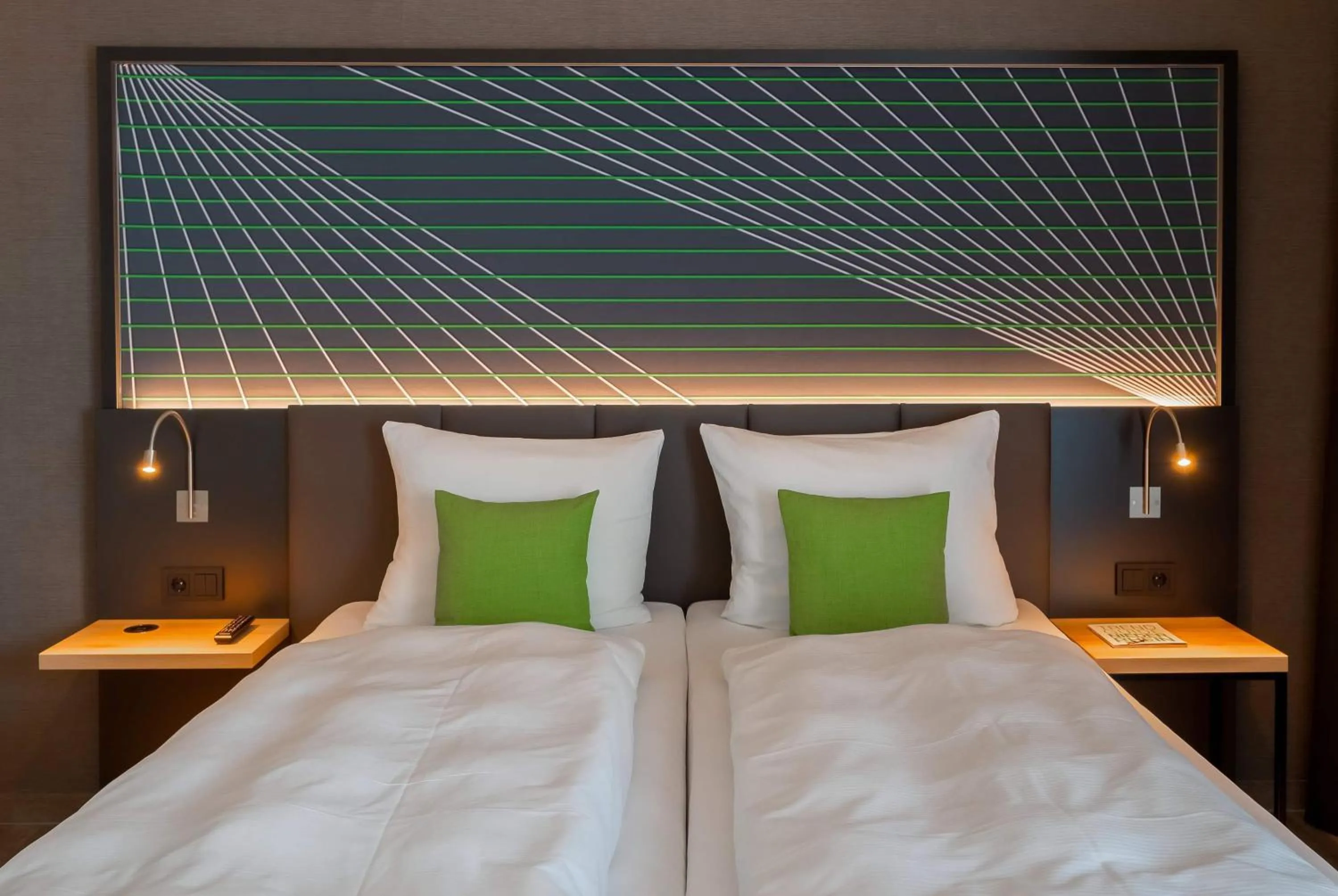 Photo of the whole room, Bed in elaya hotel kevelaer, Trademark Collection by Wyndham