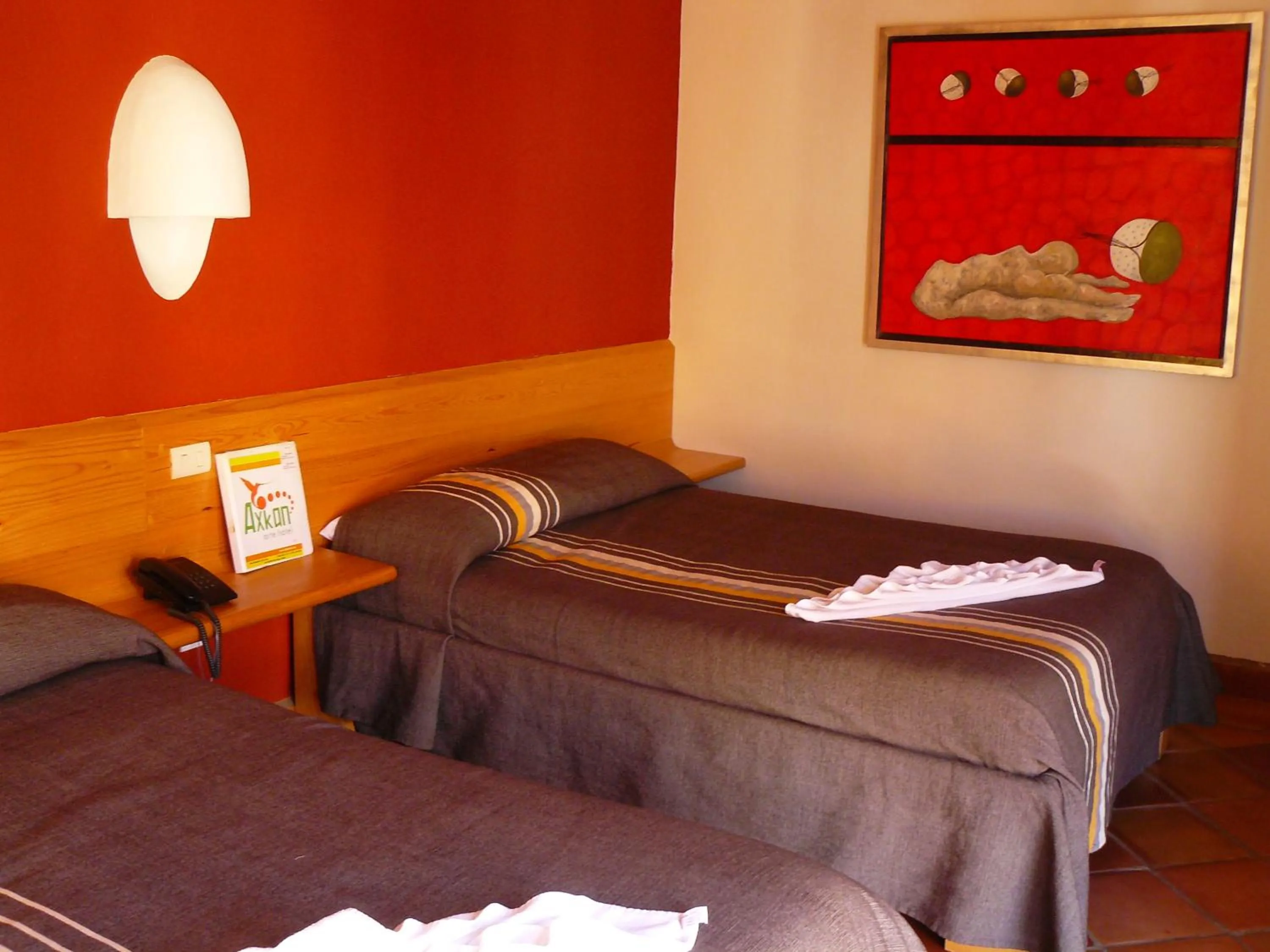 Bedroom, Bed in Axkan Arte Hotel