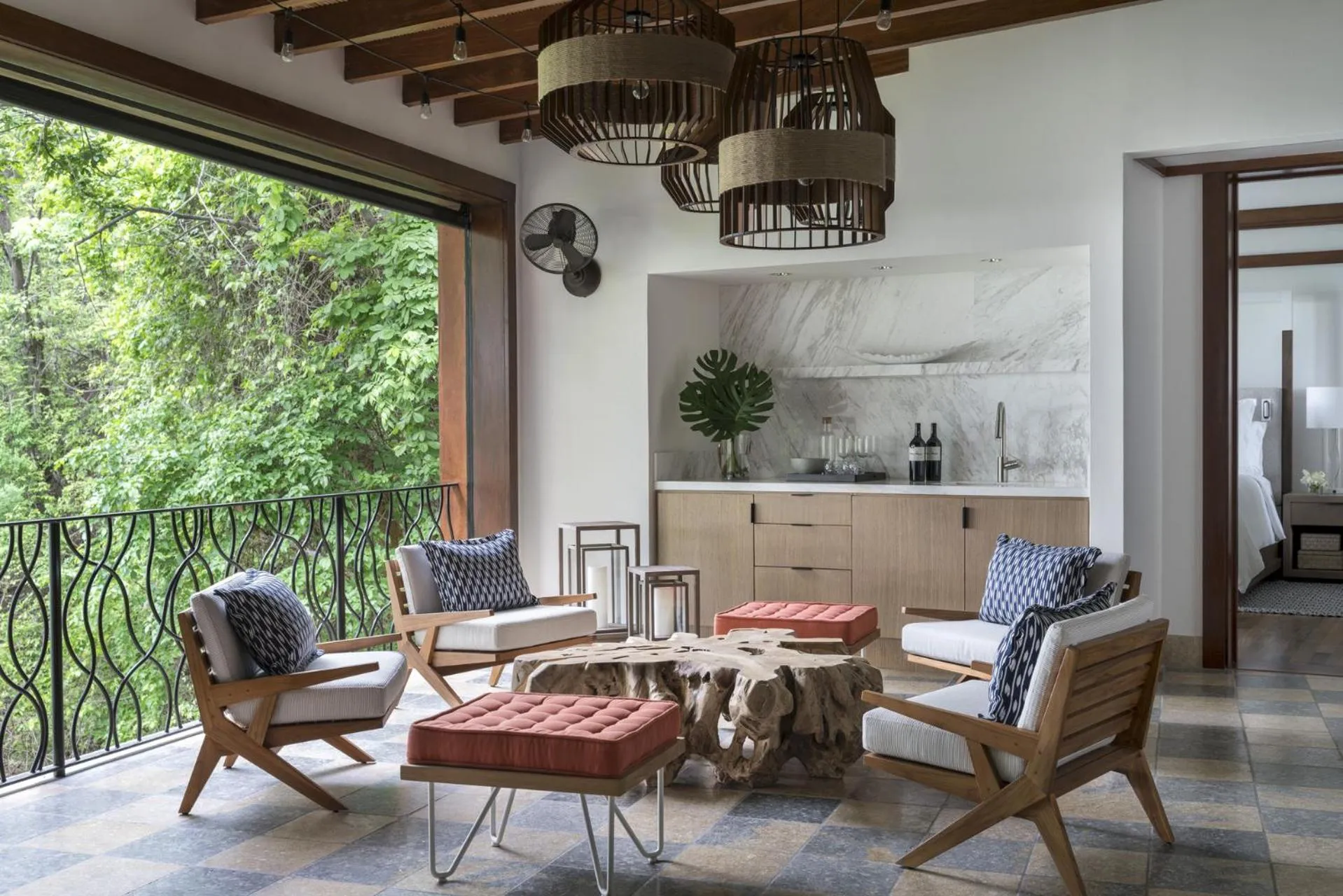 Balcony/Terrace in Four Seasons Resort Peninsula Papagayo, Costa Rica