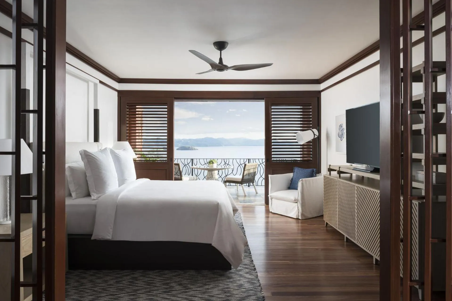 Bed in Four Seasons Resort Peninsula Papagayo, Costa Rica