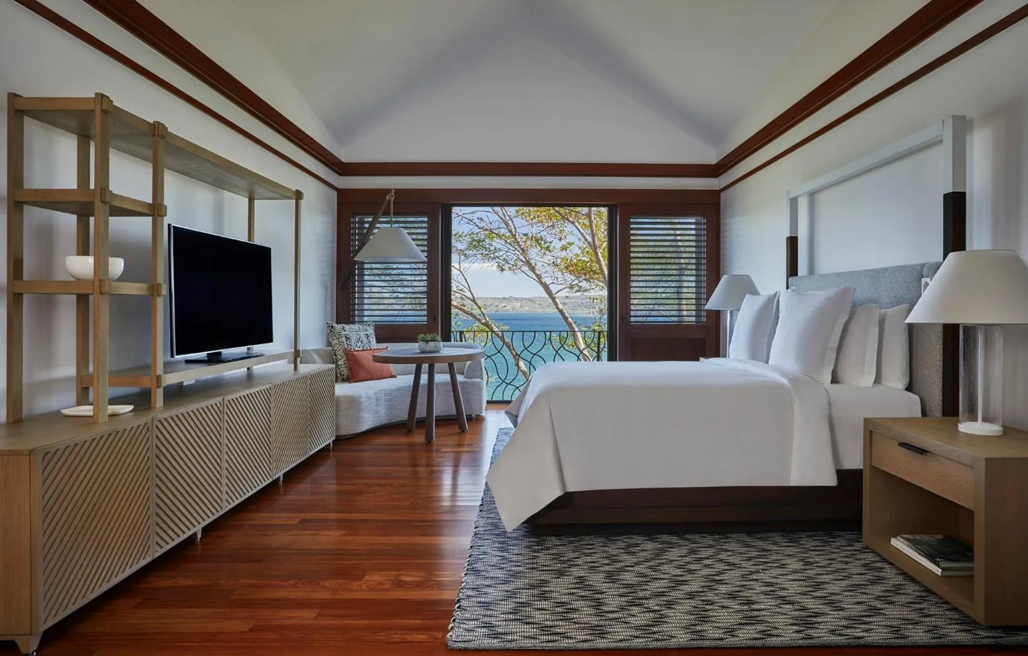 Bed in Four Seasons Resort Peninsula Papagayo, Costa Rica
