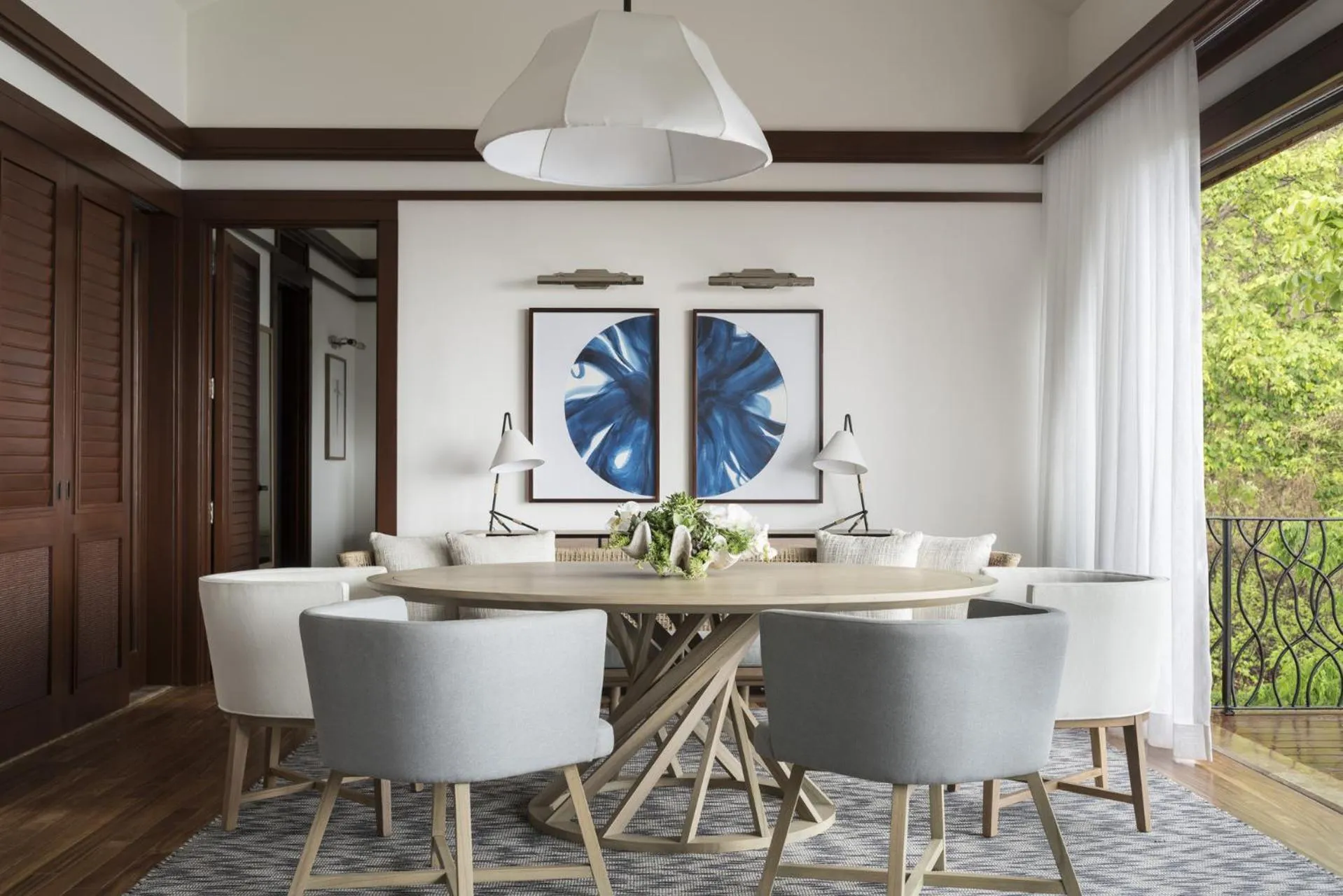 Decorative detail in Four Seasons Resort Peninsula Papagayo, Costa Rica