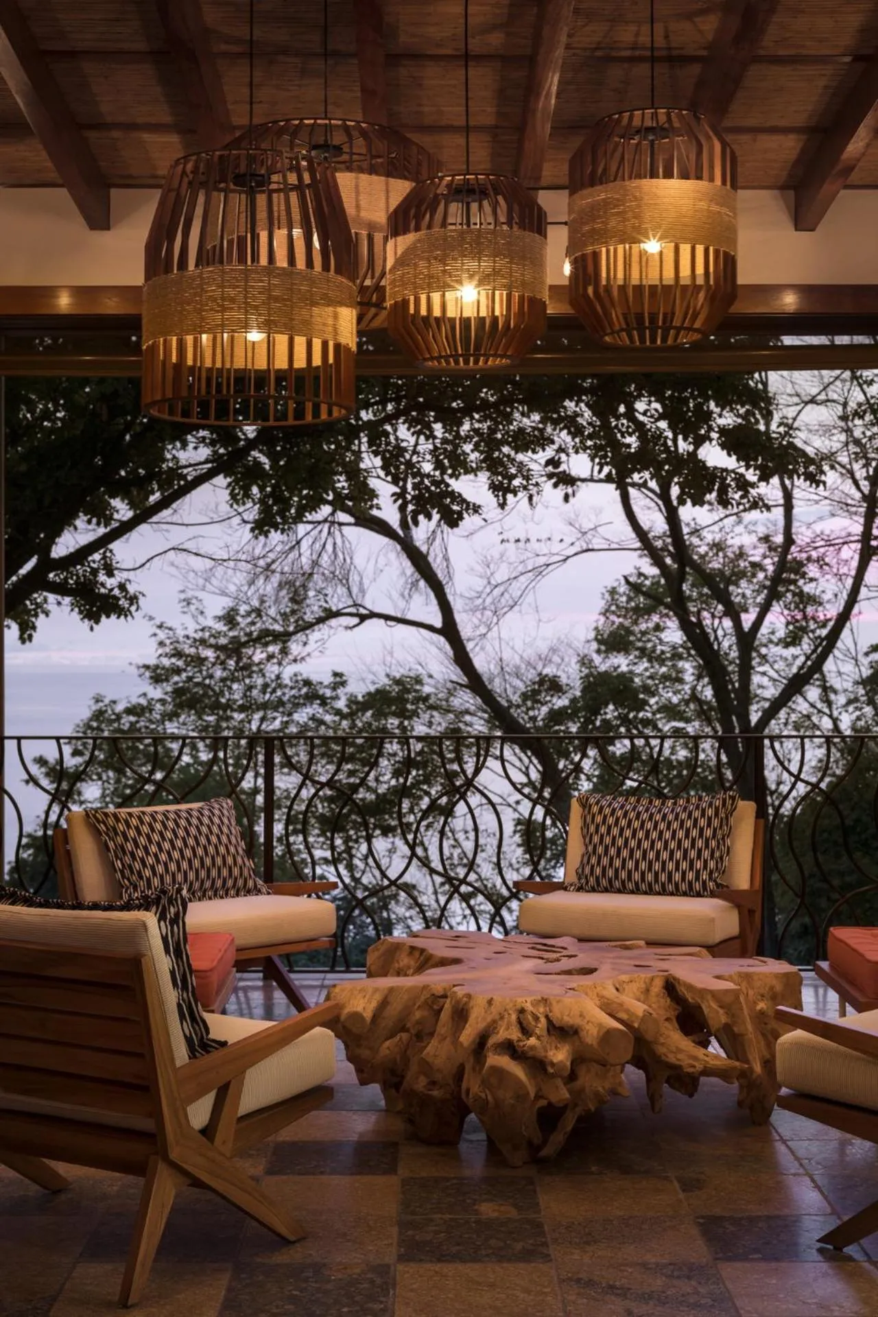 Patio in Four Seasons Resort Peninsula Papagayo, Costa Rica