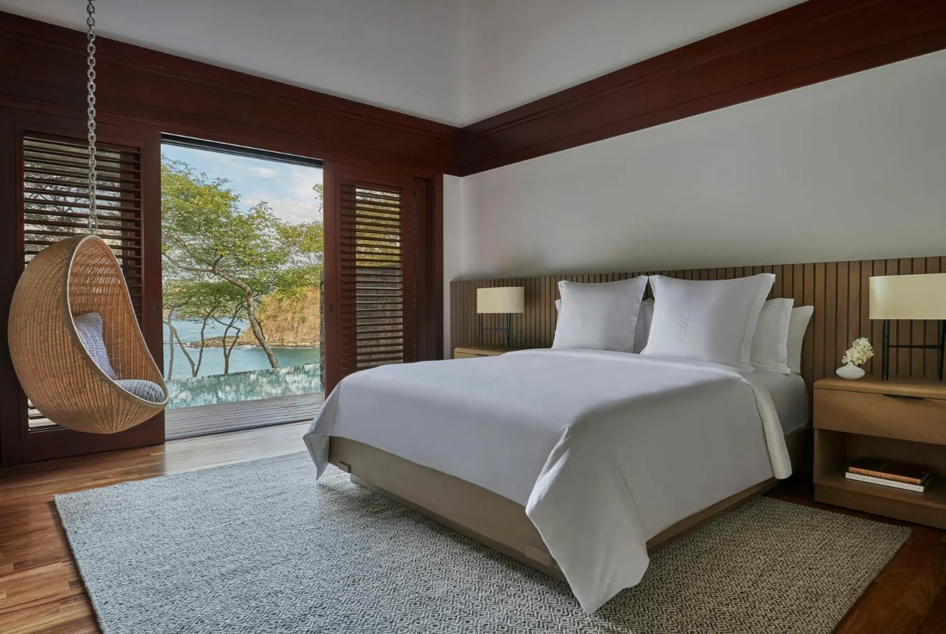Bed in Four Seasons Resort Peninsula Papagayo, Costa Rica