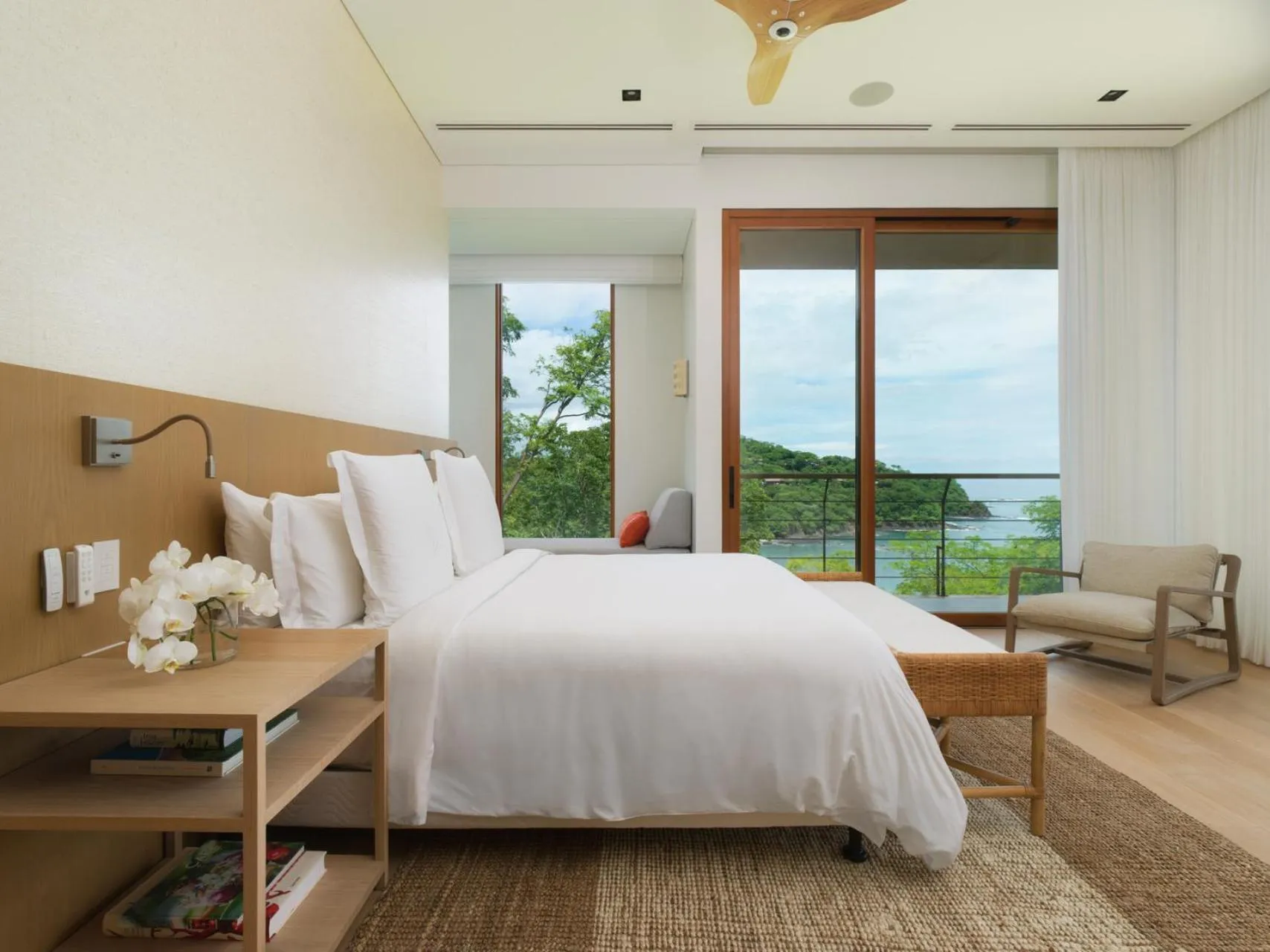 Bed in Four Seasons Resort Peninsula Papagayo, Costa Rica