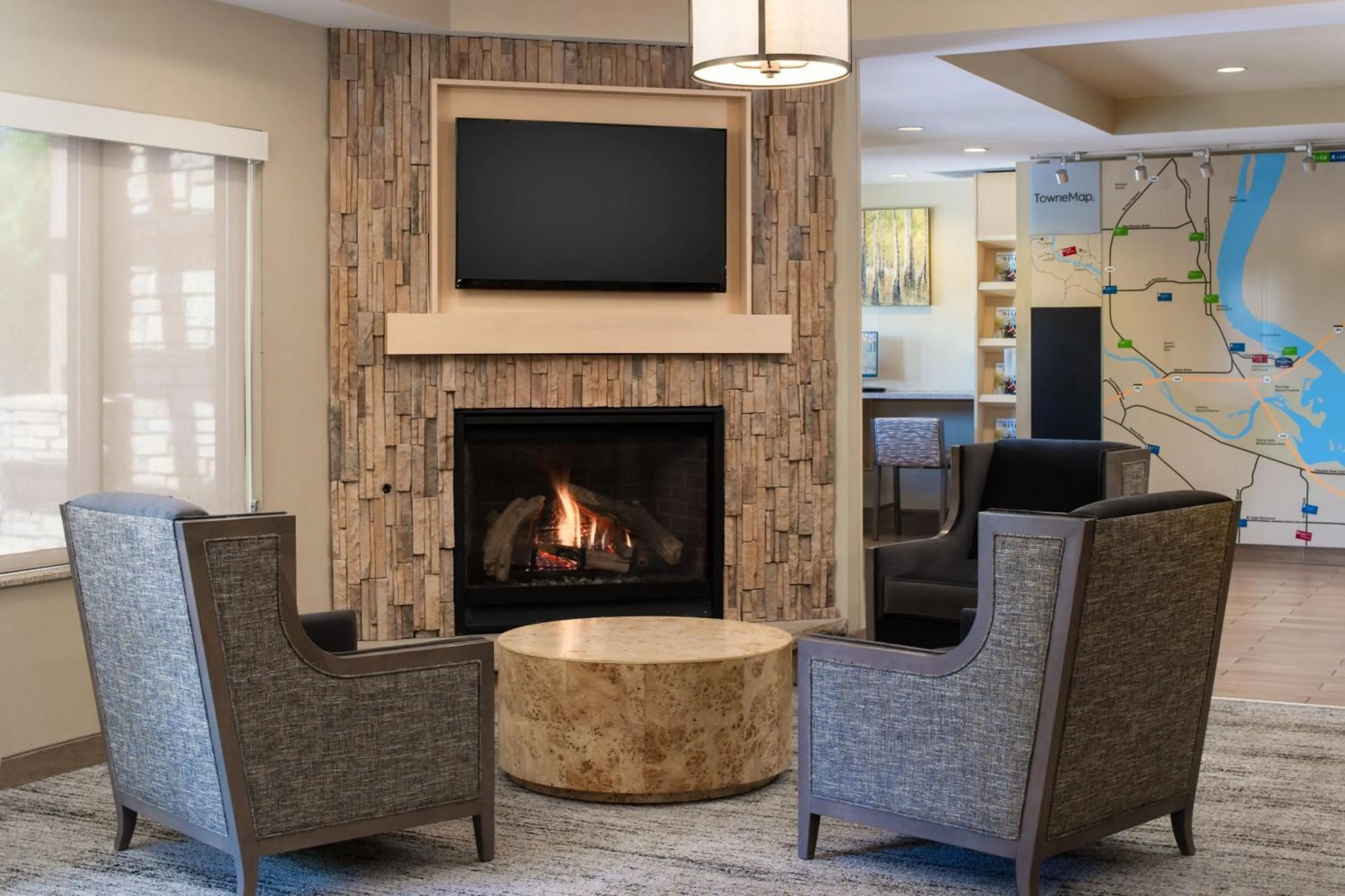 Lobby or reception in TownePlace Suites Richland Columbia Point