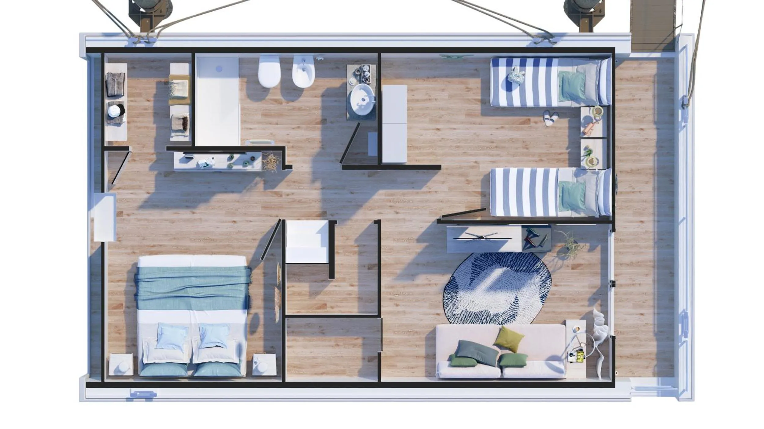 Floor plan in Marina Azzurra Resort