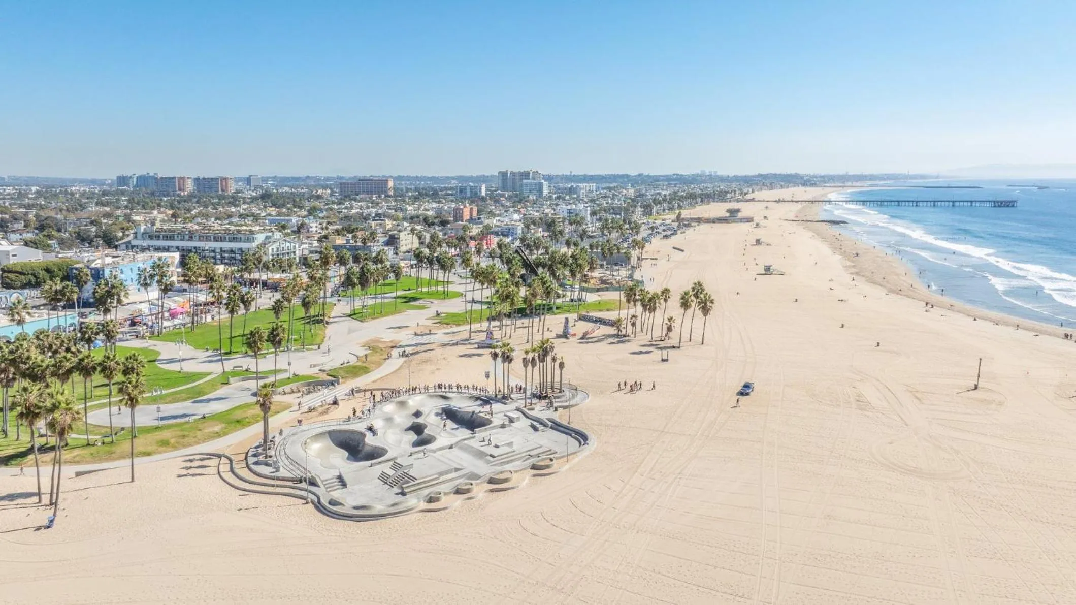 Bird's eye view in Hotel Erwin Venice Beach