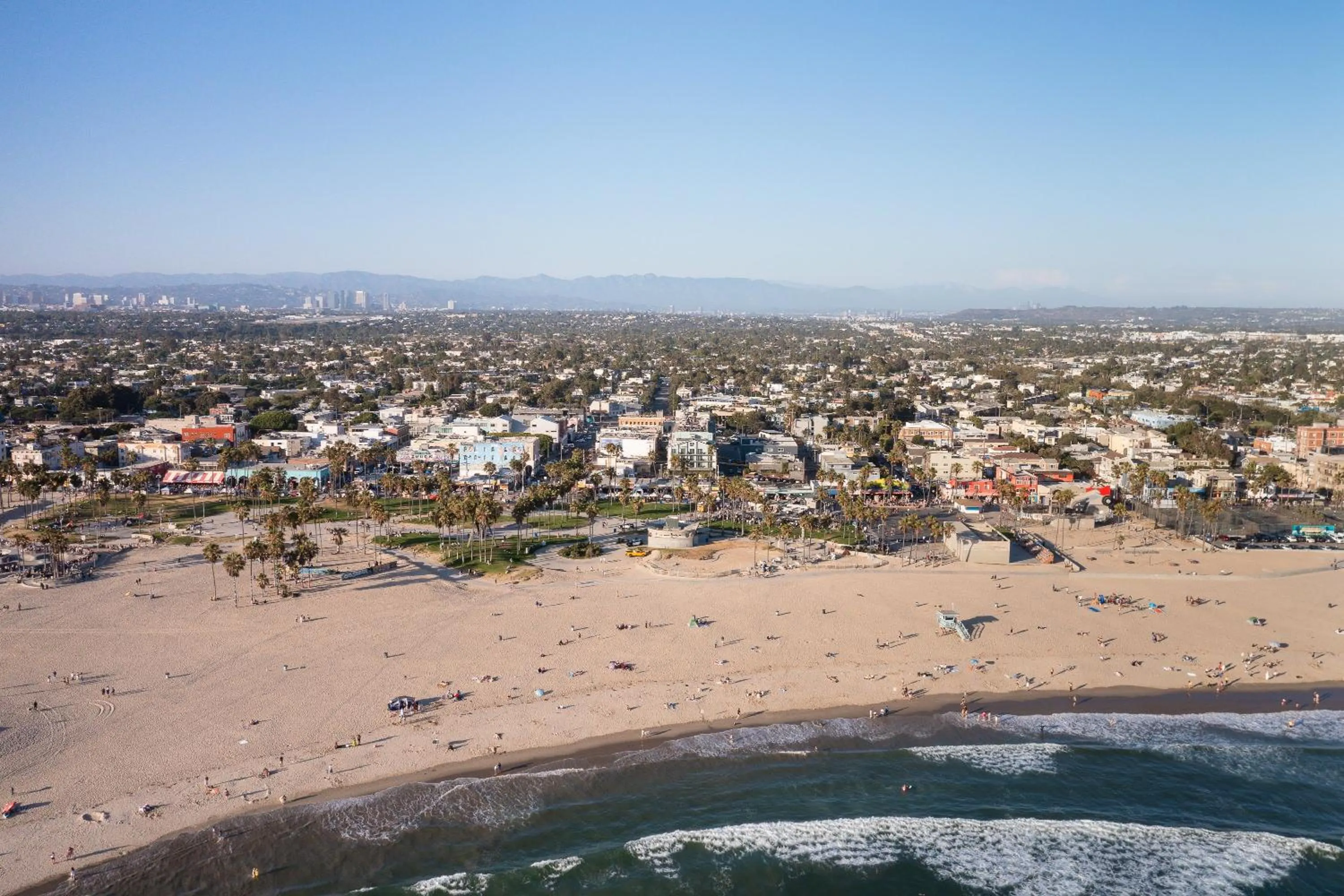 Bird's eye view in Hotel Erwin Venice Beach