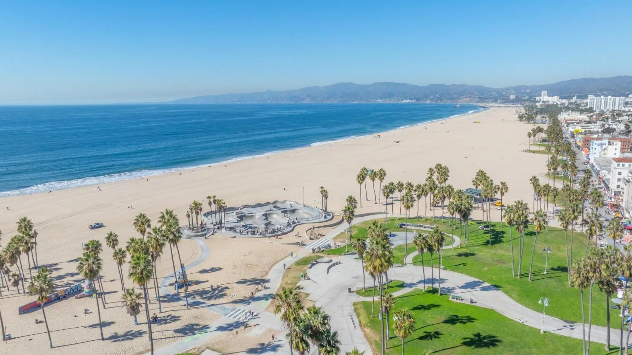 Bird's eye view in Hotel Erwin Venice Beach