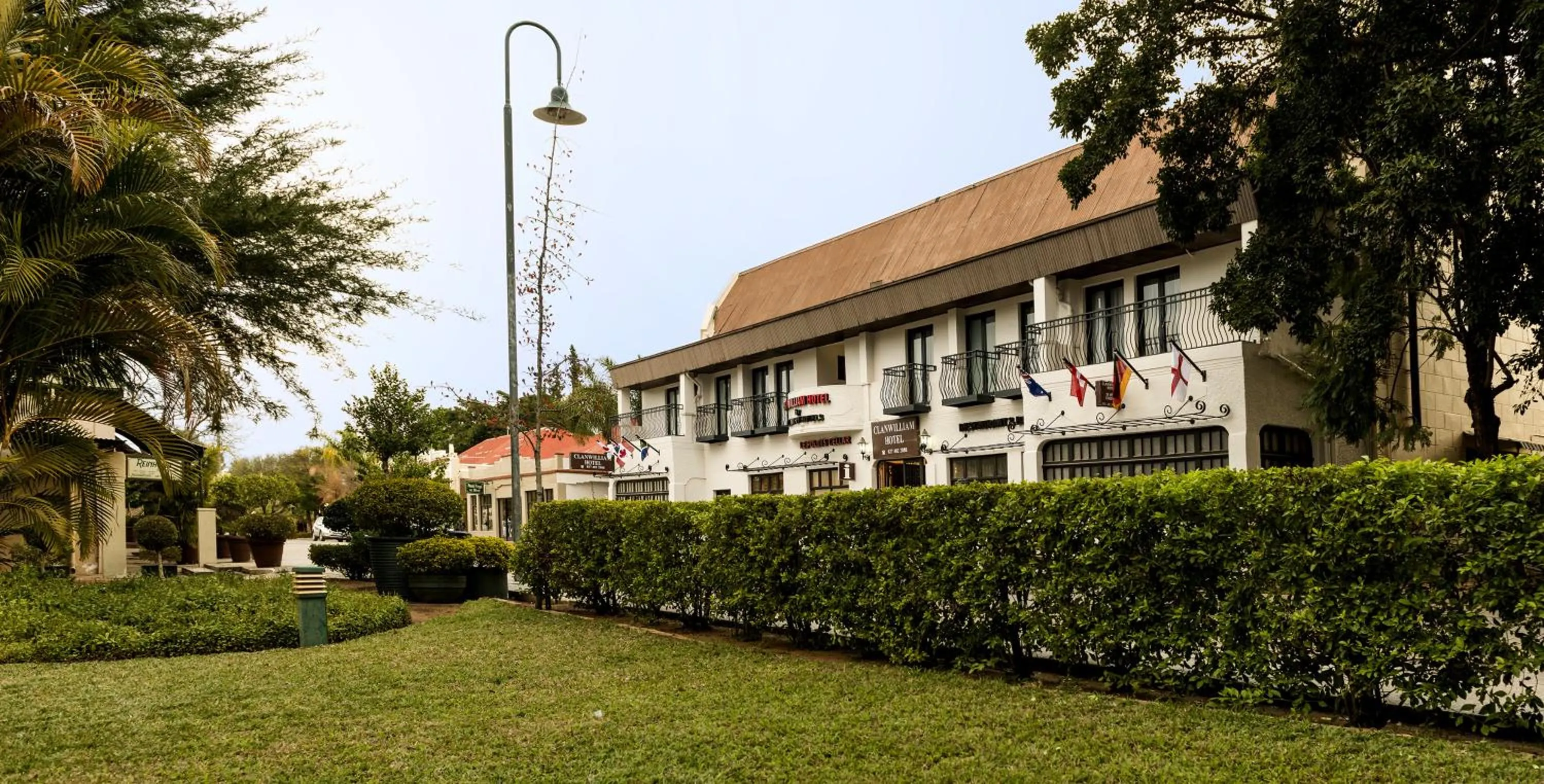 Garden in Clanwilliam Hotel