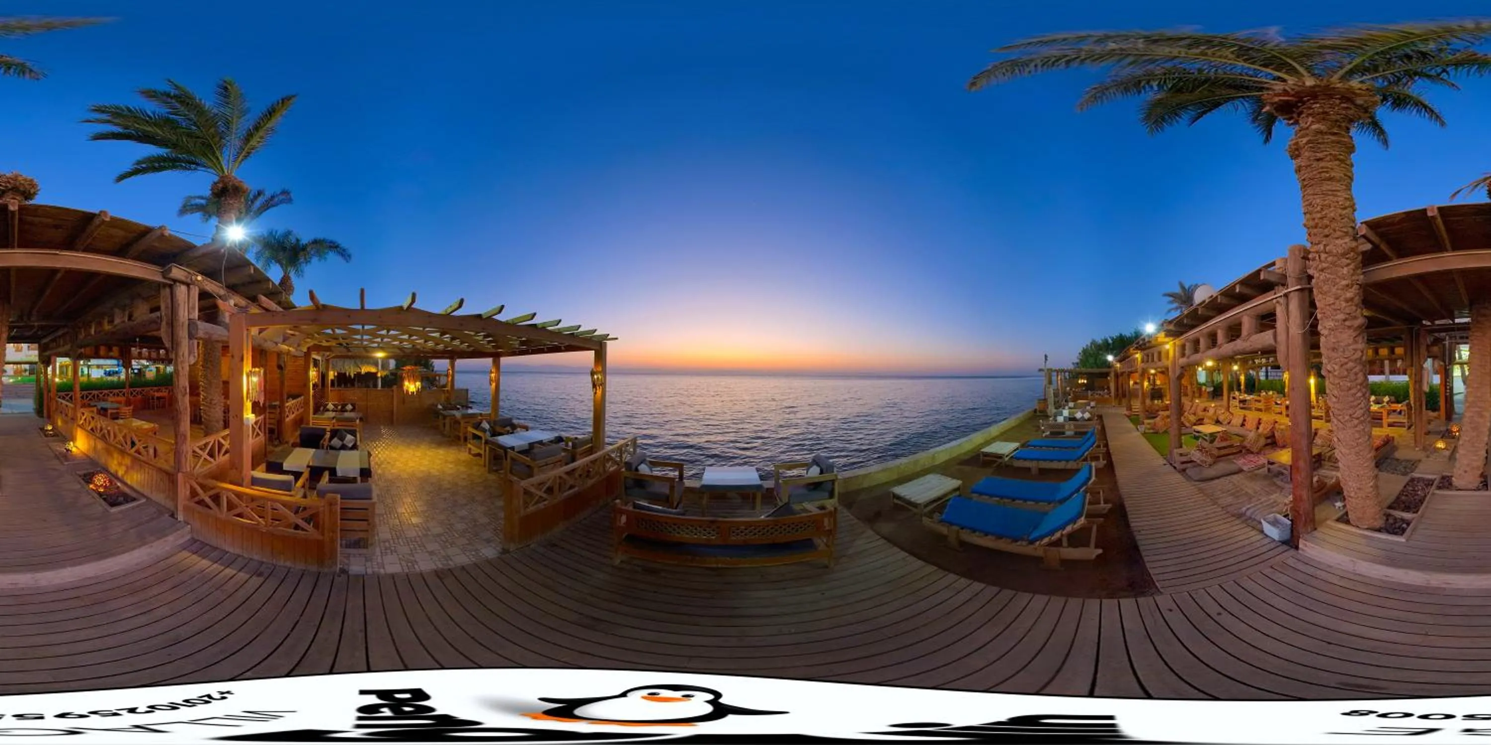 Sunrise in Penguin Village Dahab