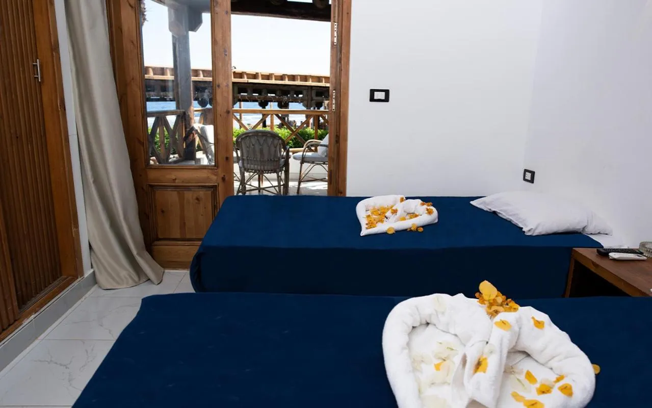 Bed in Penguin Village Dahab