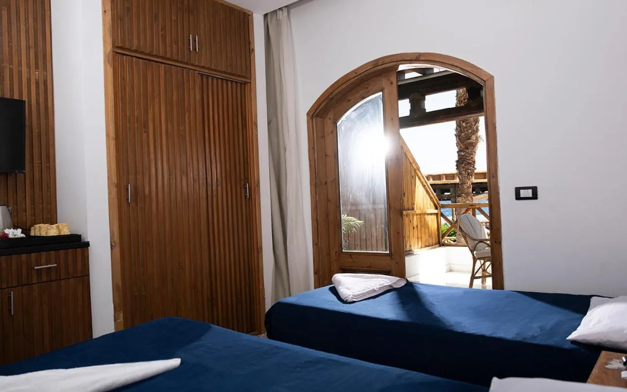 Bed in Penguin Village Dahab