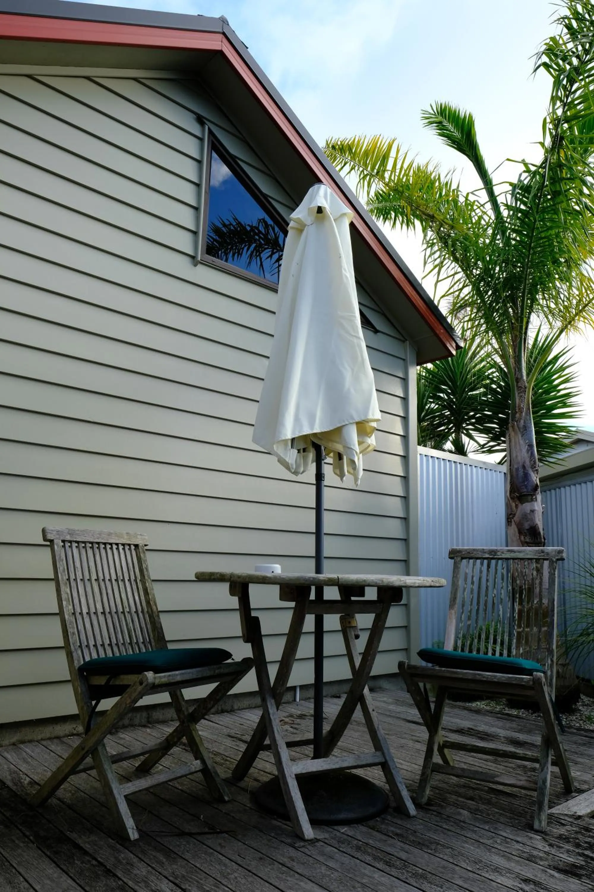 Garden view in Tairua Shores Motel