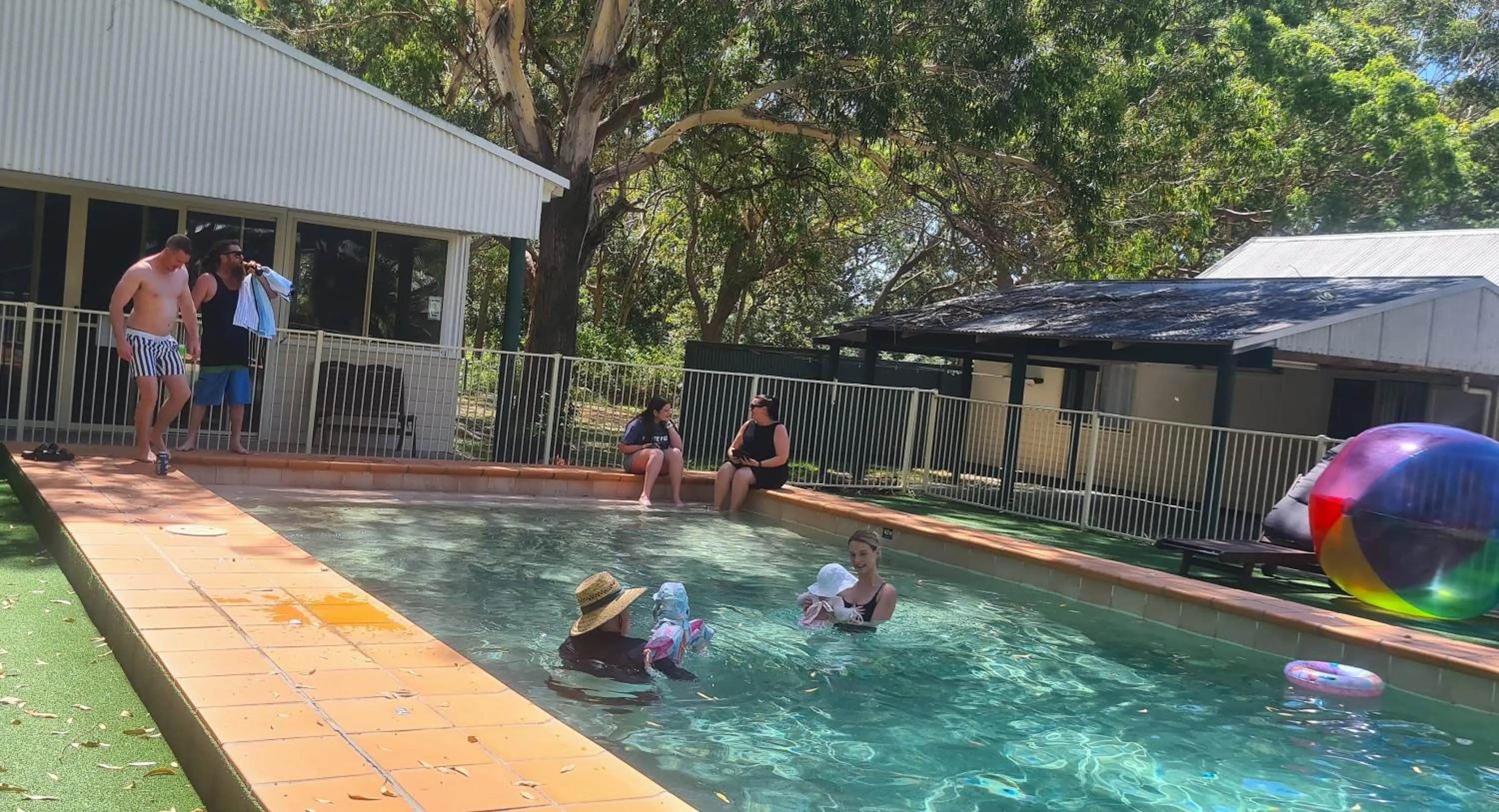 Swimming pool in The Retreat Port Stephens