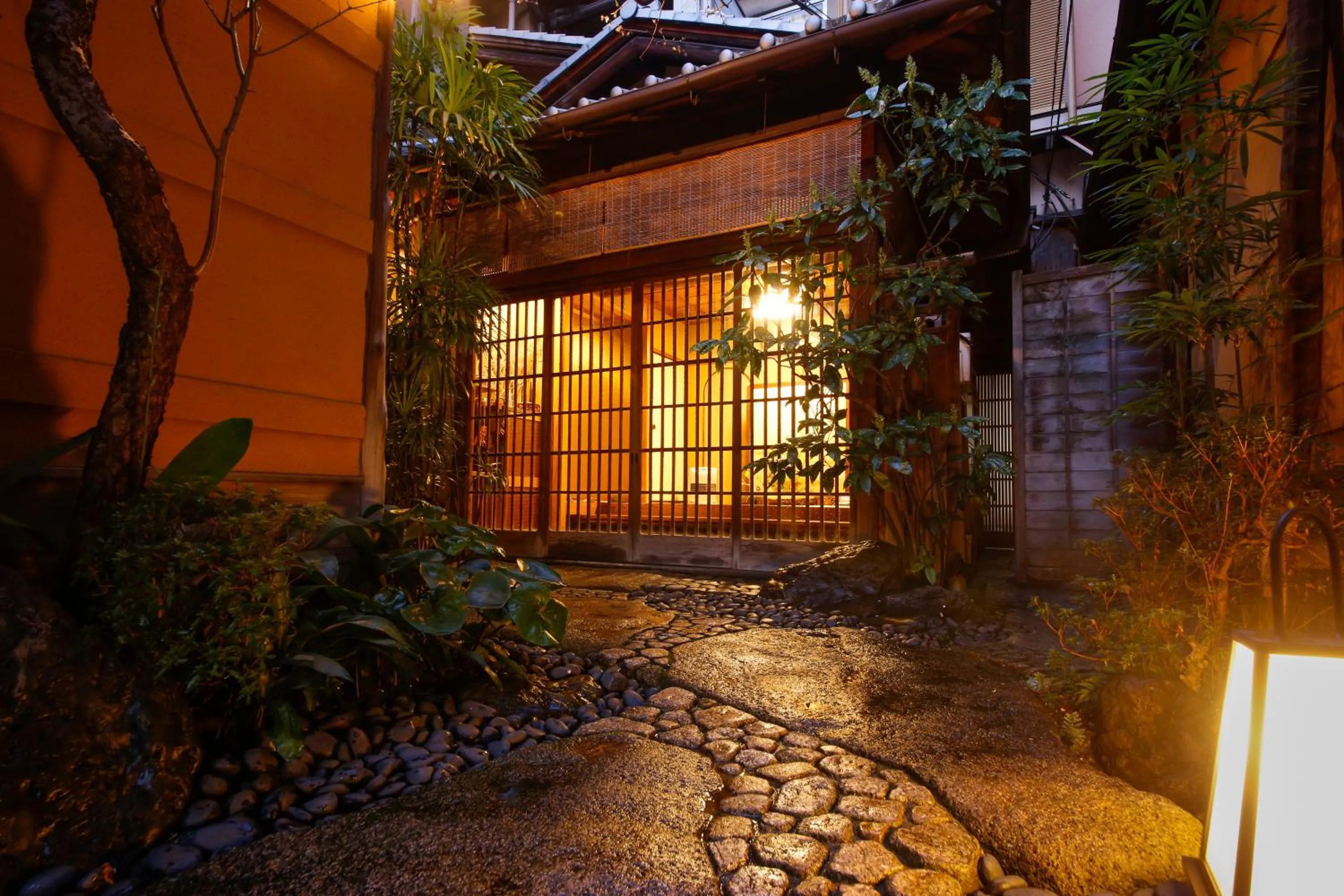 Facade/entrance in Ryokan Sanga