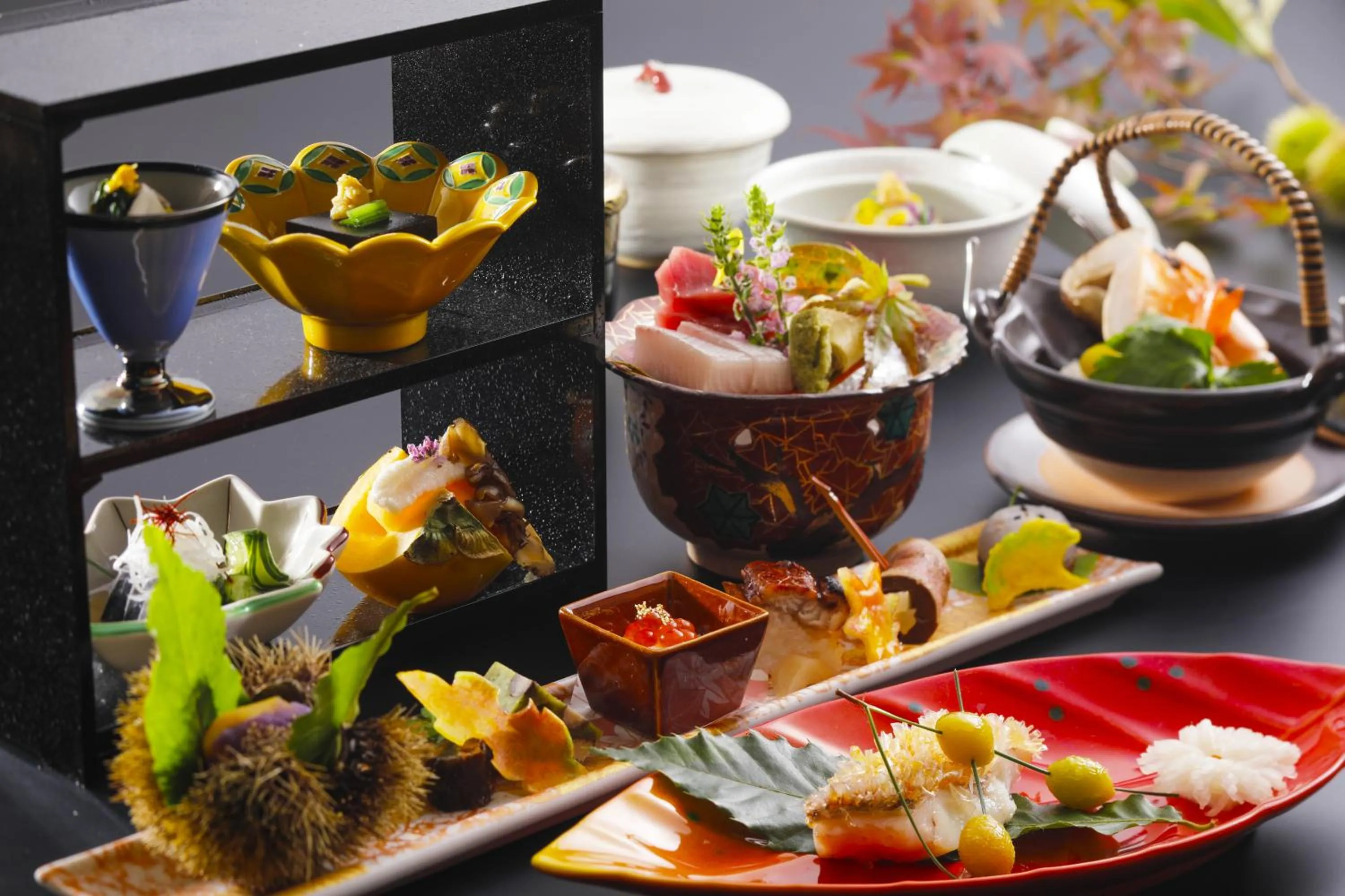 Dinner in Ryokan Sanga