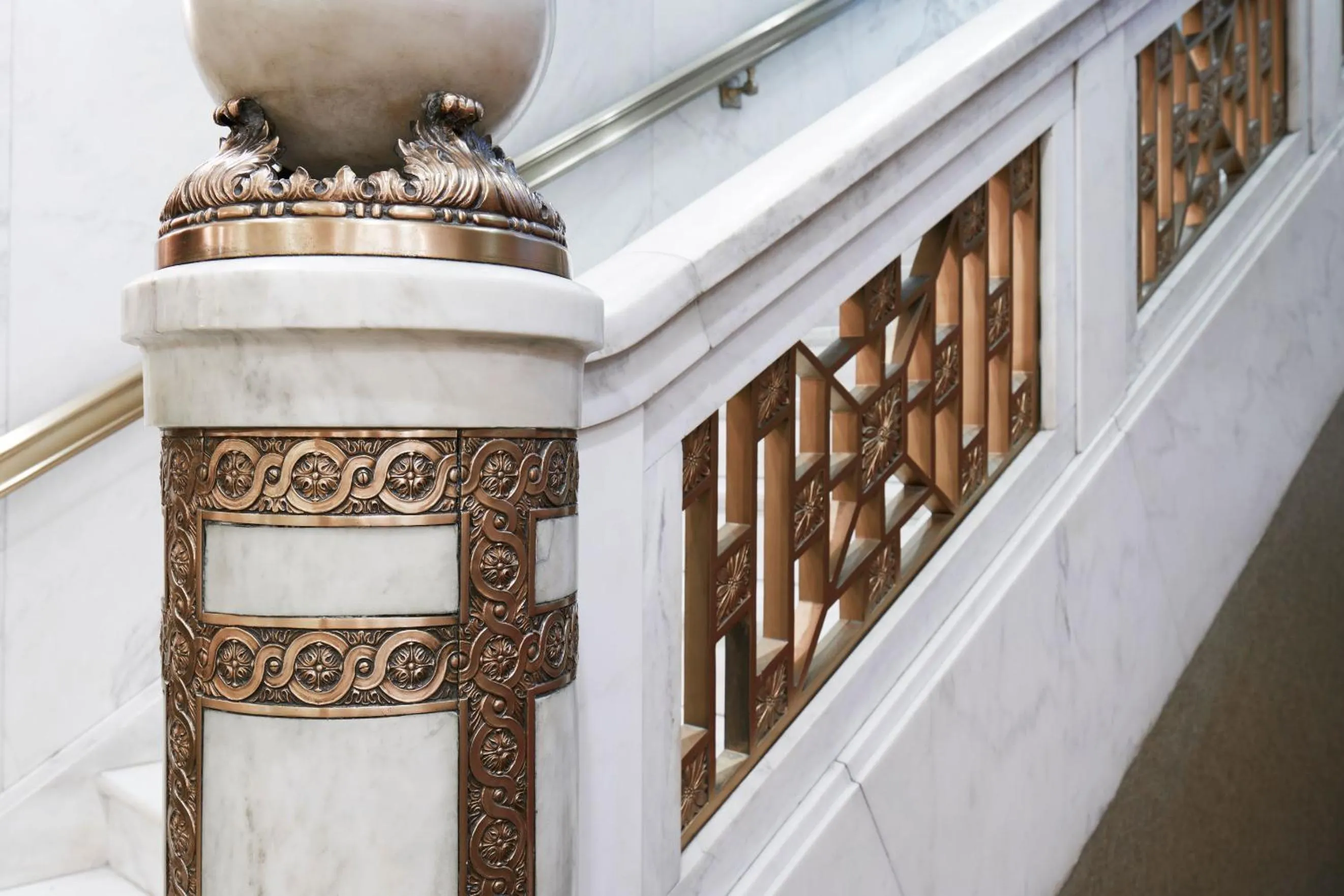 Decorative detail in River Hotel