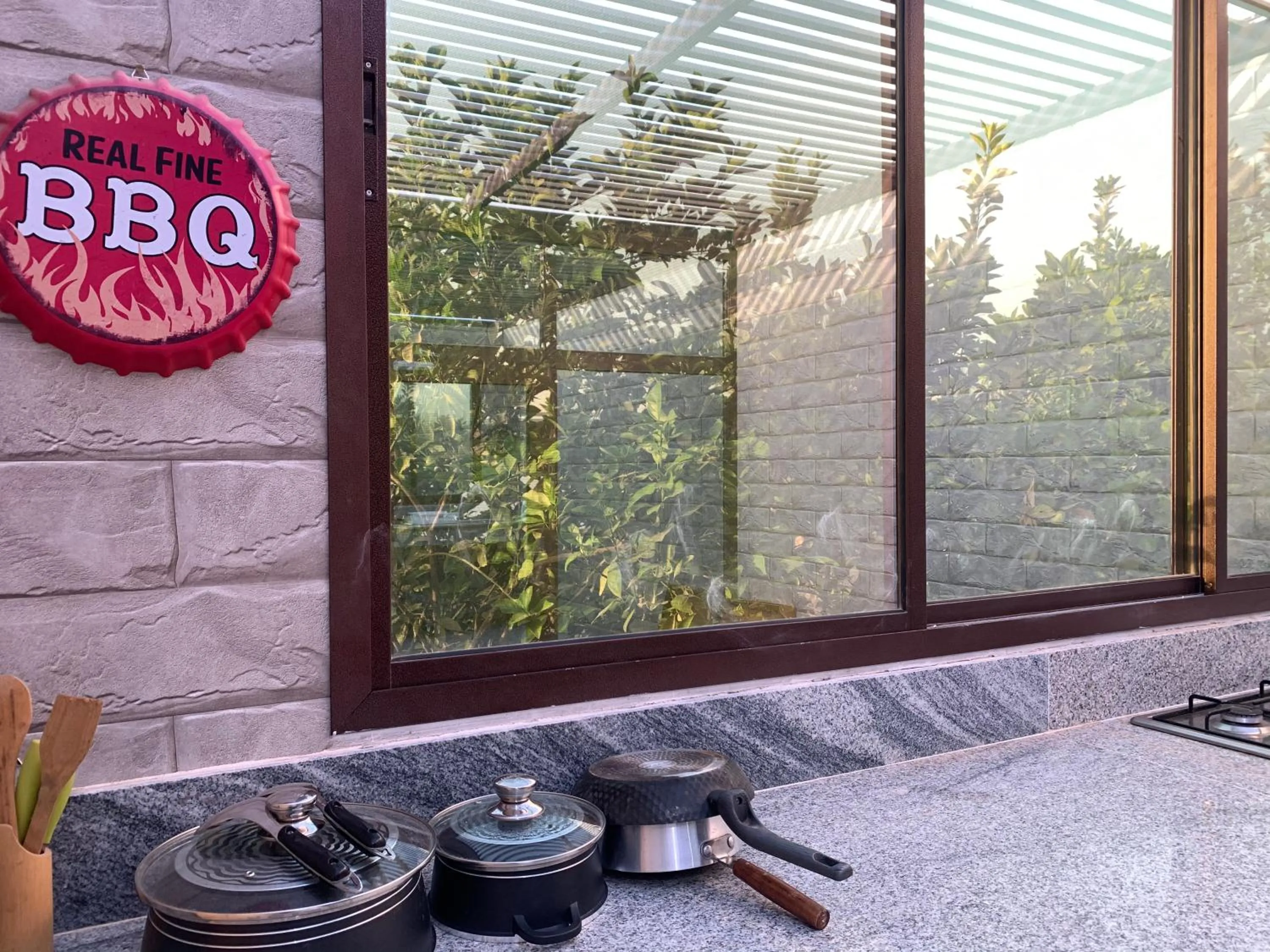 Kitchen or kitchenette in Oriental Nights Rest House