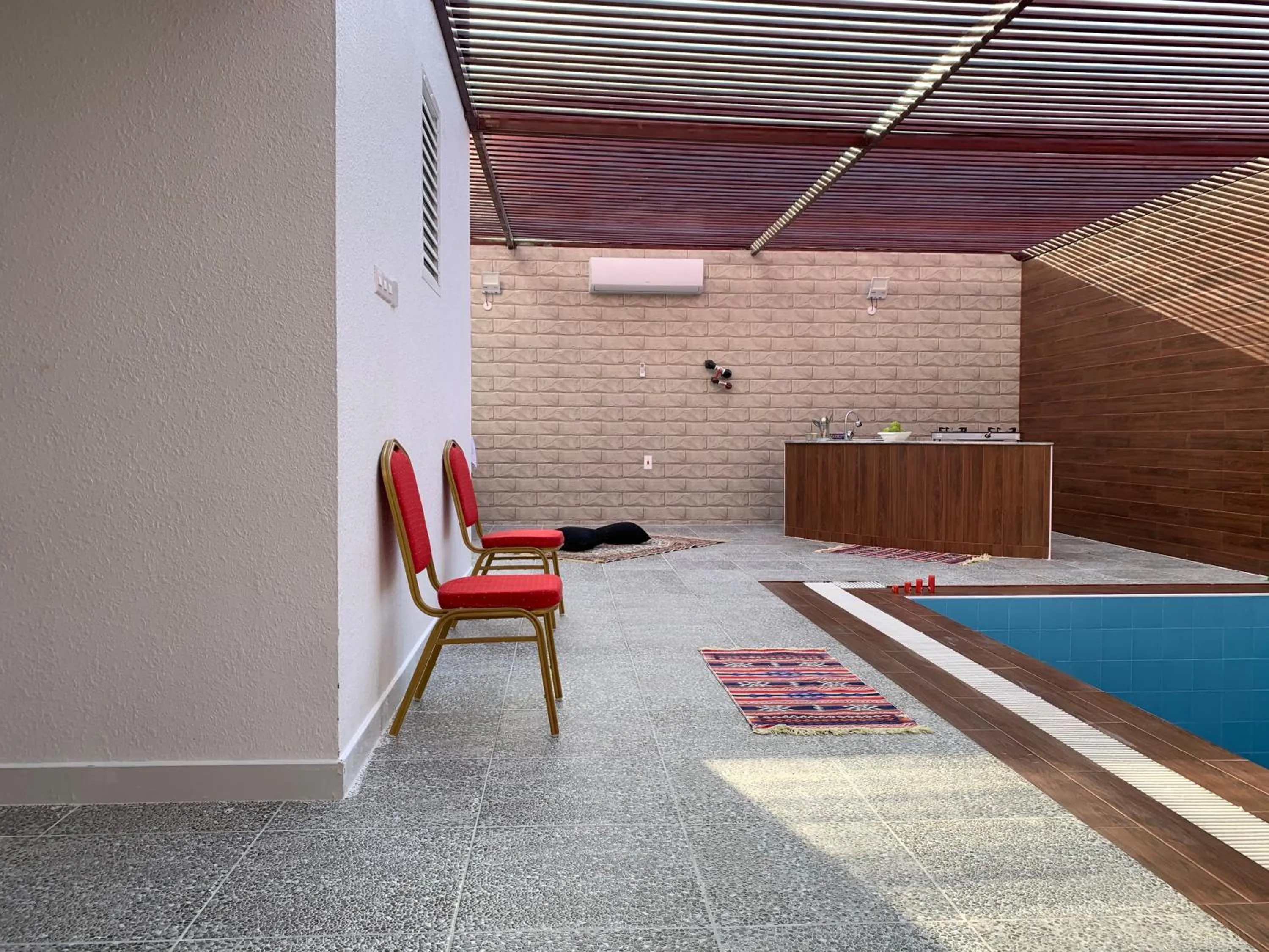 Seating area in Oriental Nights Rest House