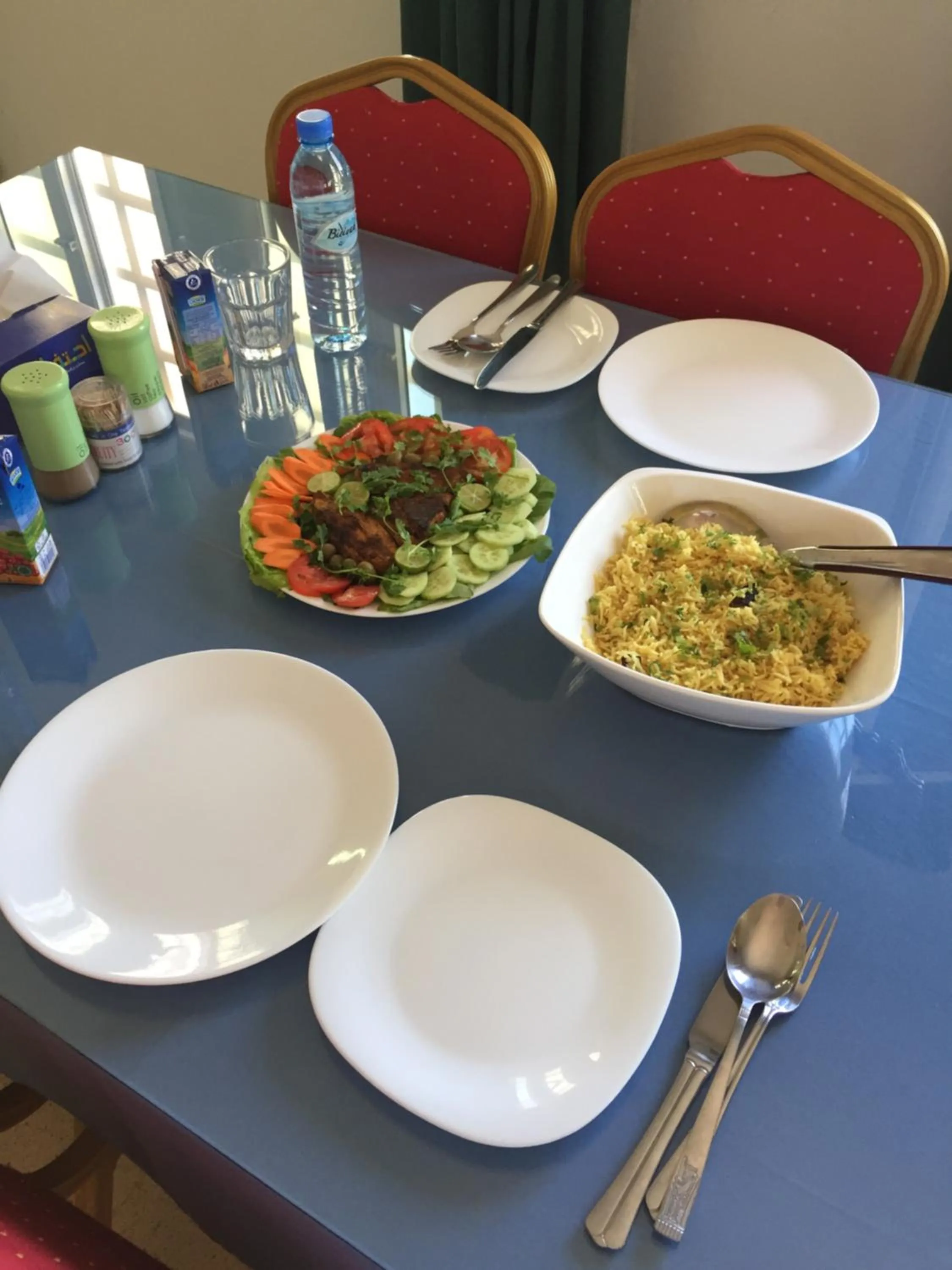 Lunch in Oriental Nights Rest House