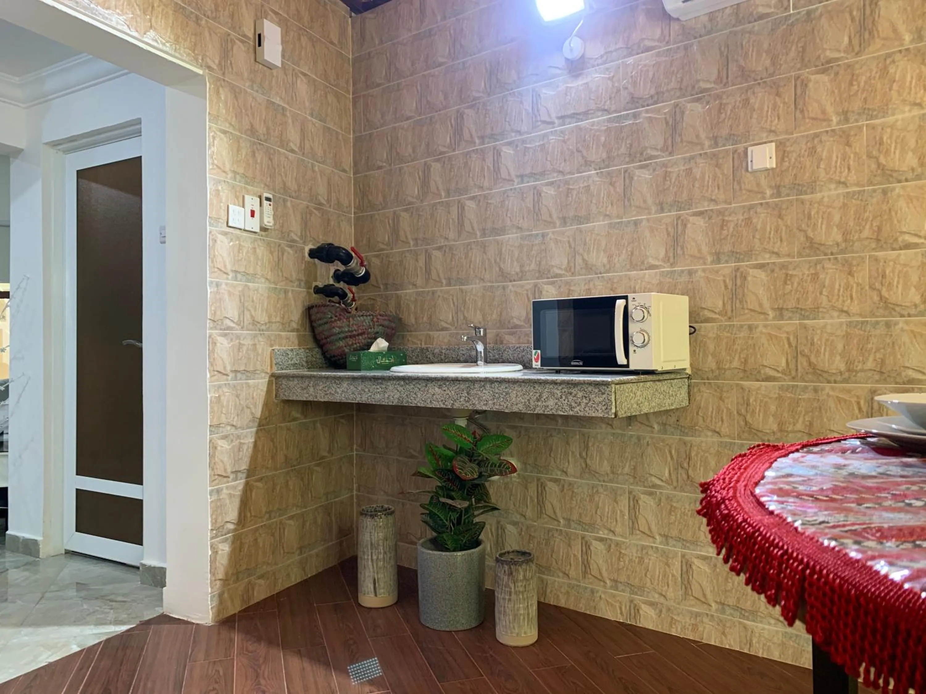 Seating area in Oriental Nights Rest House